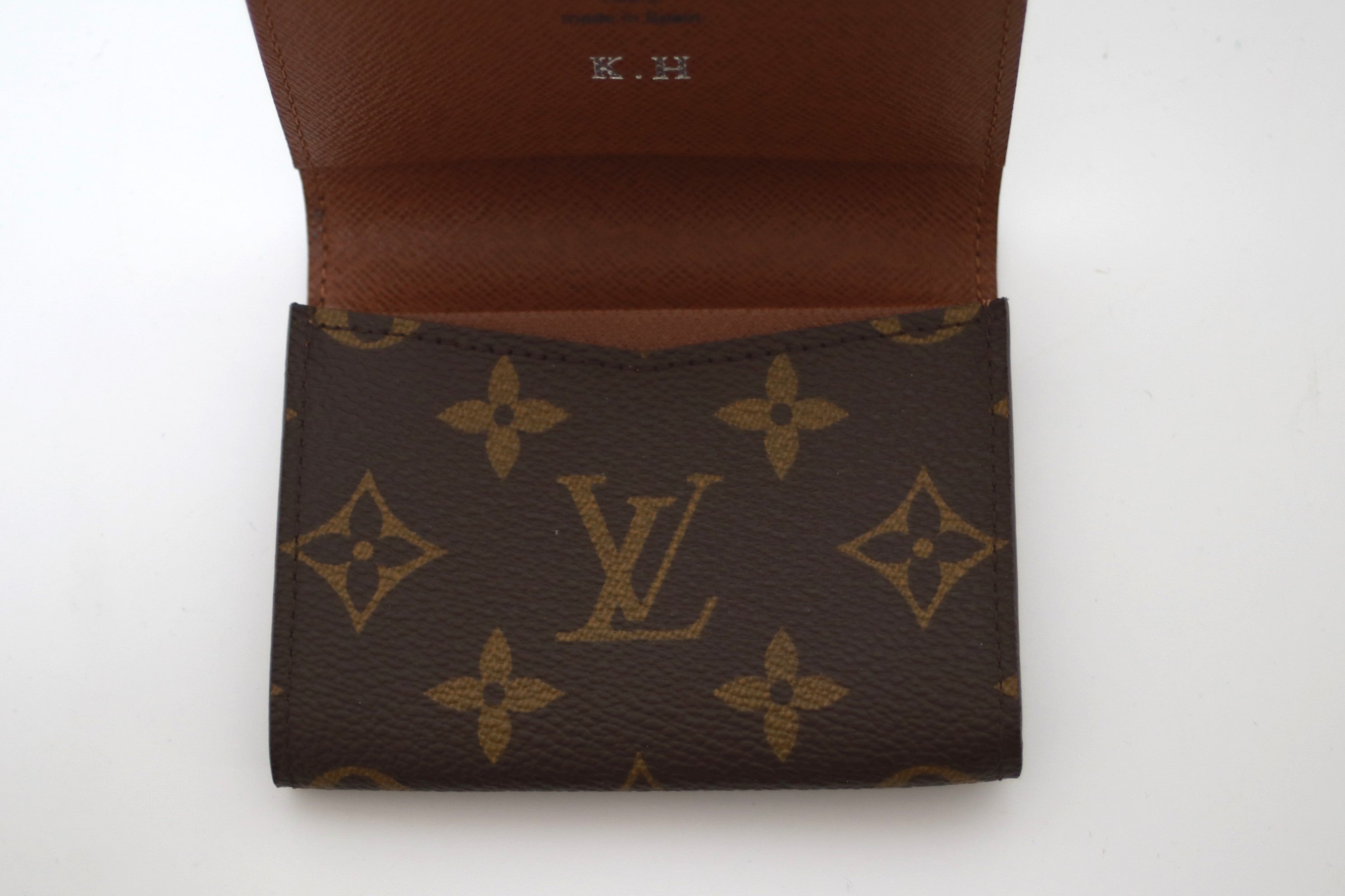 Louis Vuitton Card Case Monogram Used