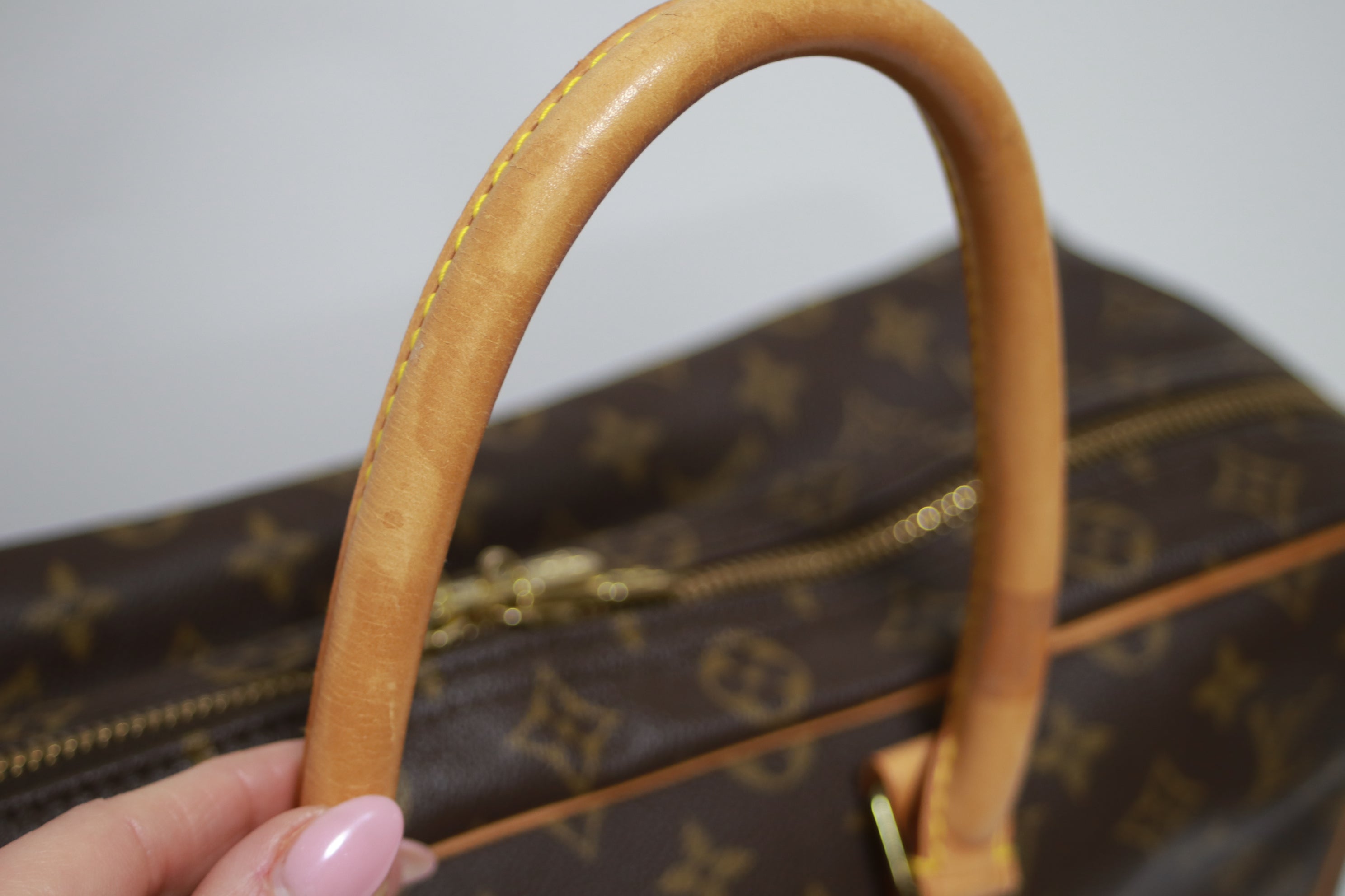 Louis Vuitton Sirius 45 Travel Suitcase Used
