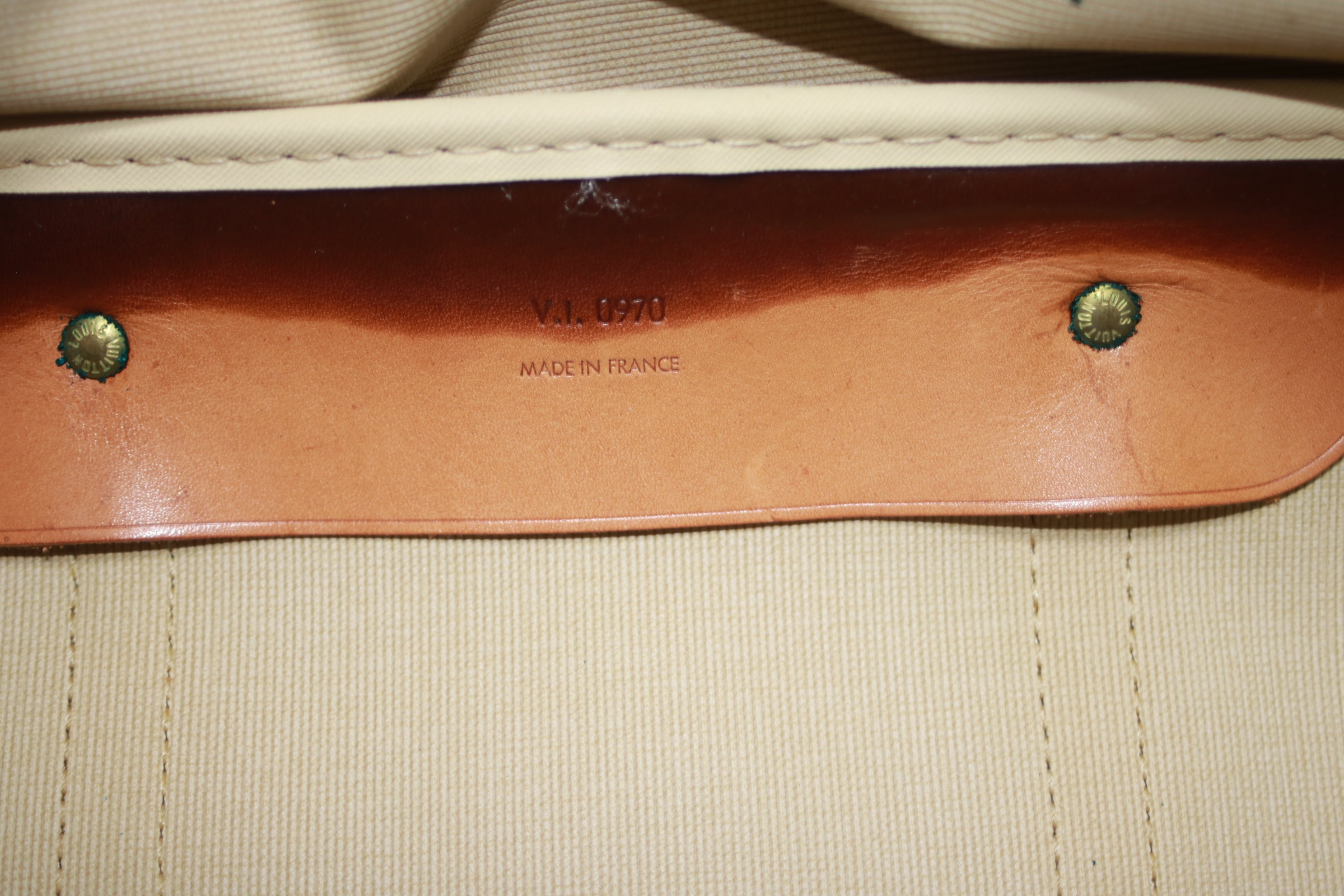 Louis Vuitton Sirius 45 Travel Suitcase Used