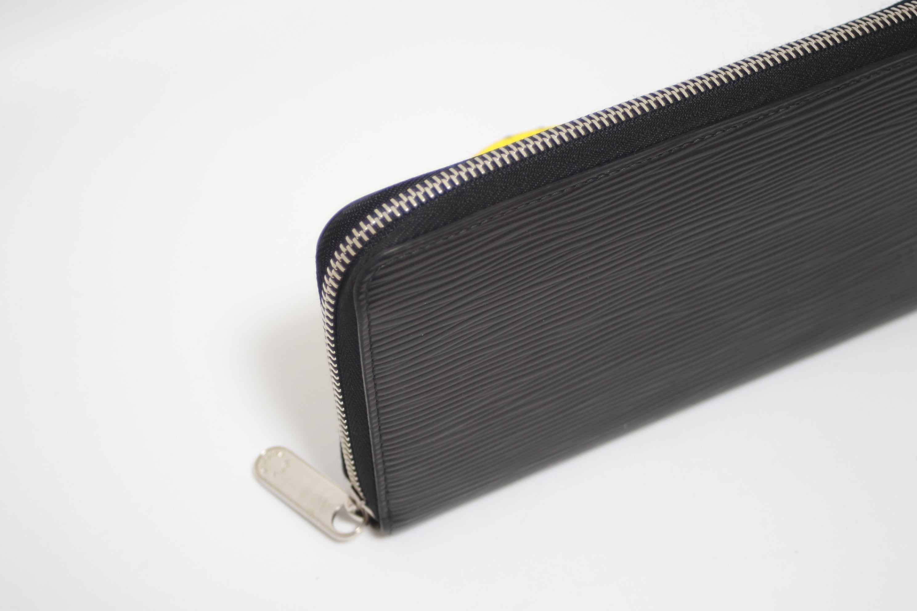 Louis Vuitton Epi Zippy Long Wallet Black Used