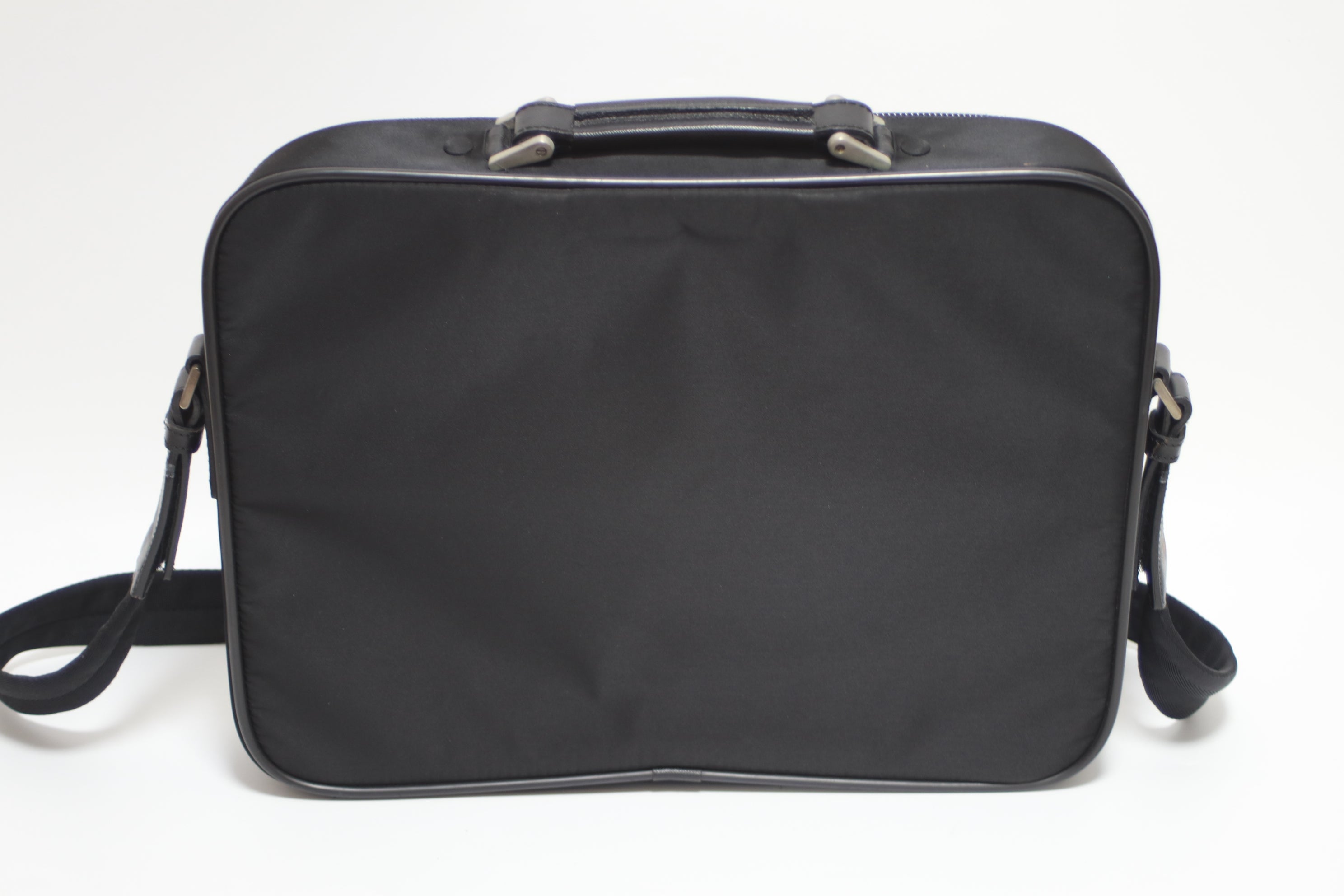 Prada Nylon Briefcase Laptop Bag Used