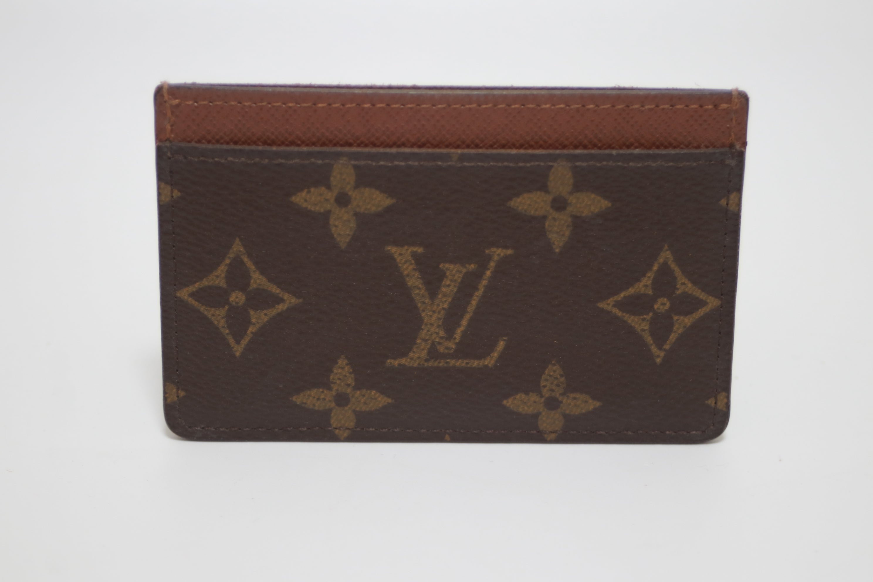 Louis Vuitton Card Case Used