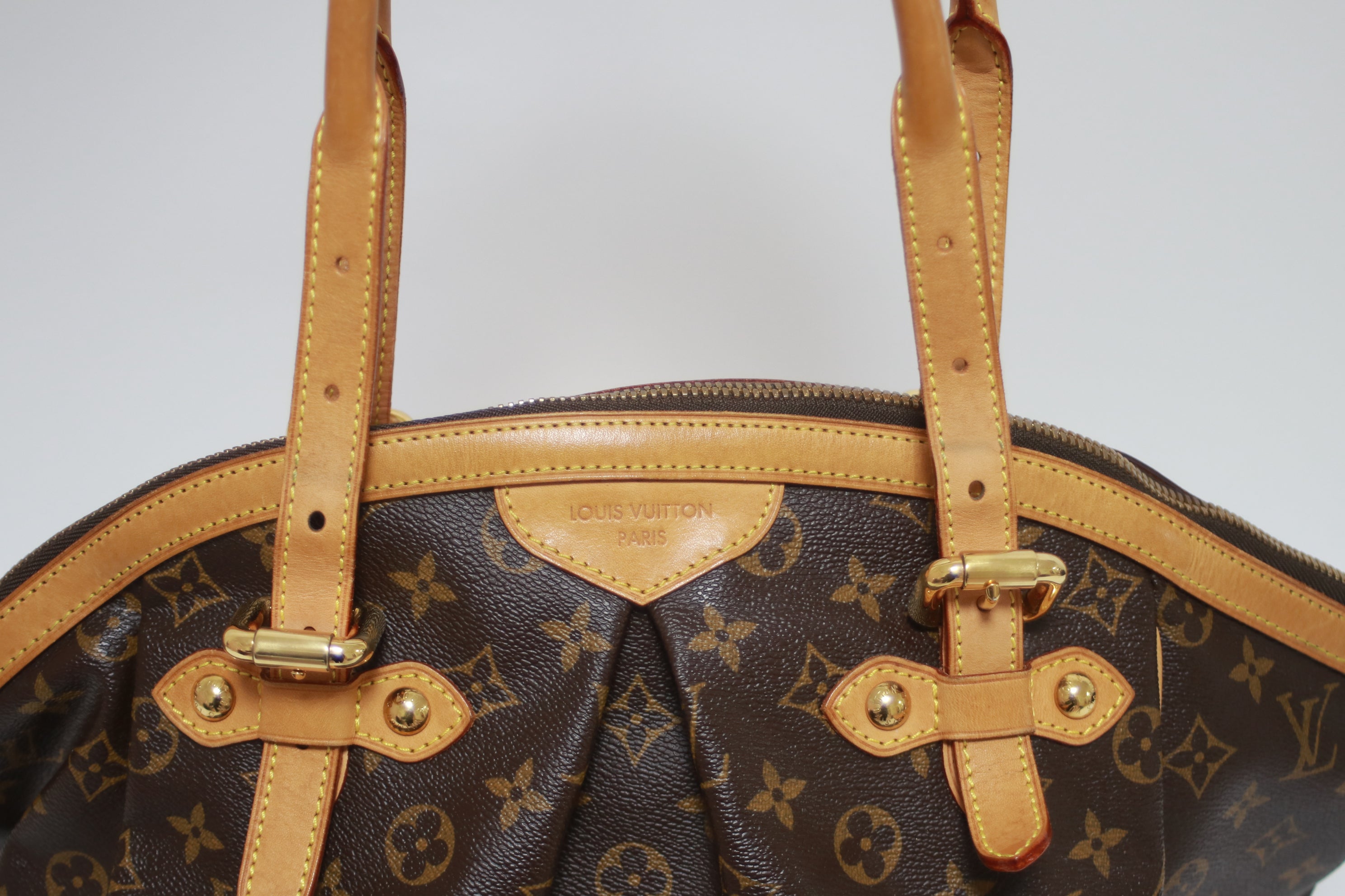 Louis Vuitton Tivoli GM Shoulder Tote Bag Used