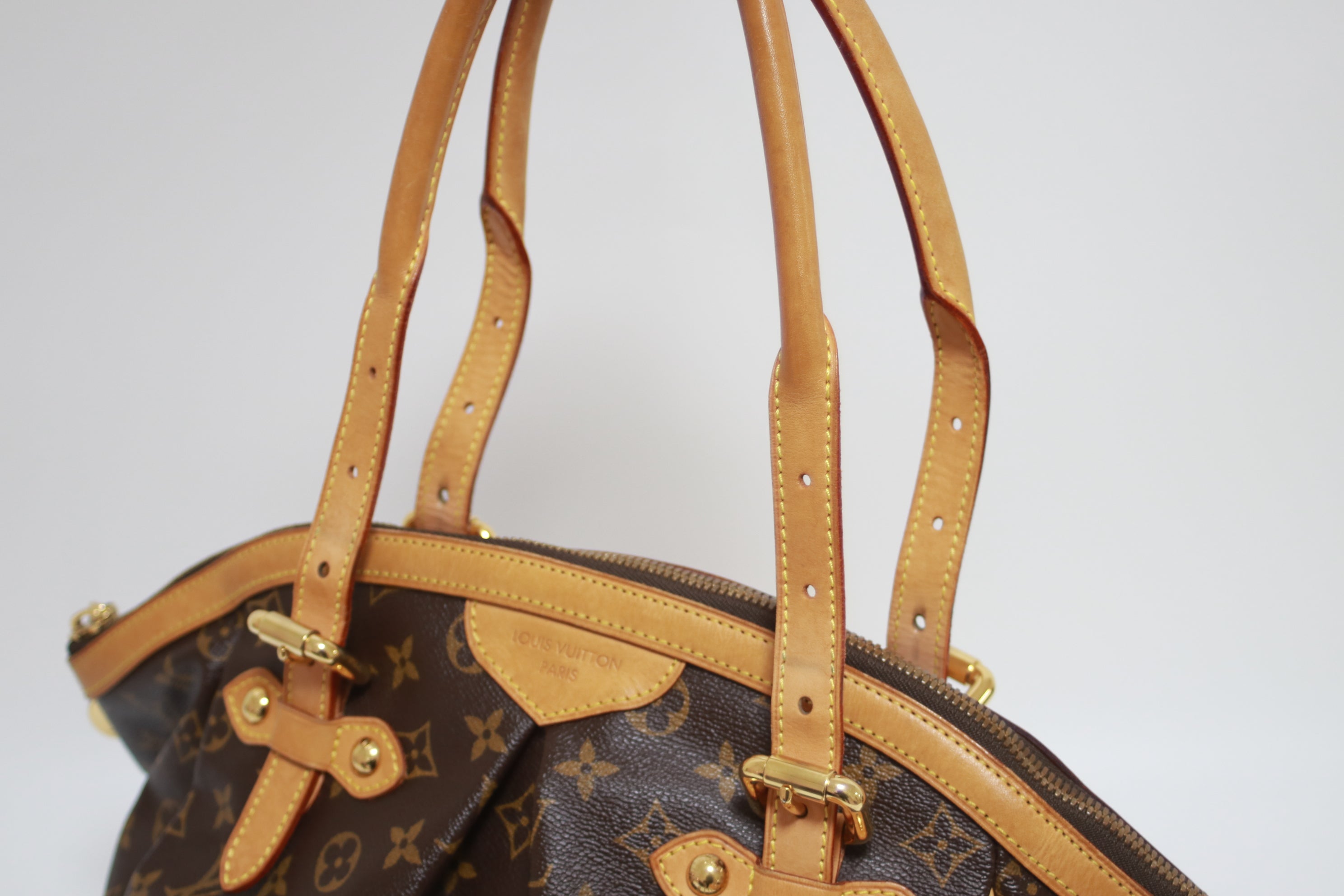 Louis Vuitton Tivoli GM Shoulder Tote Bag Used