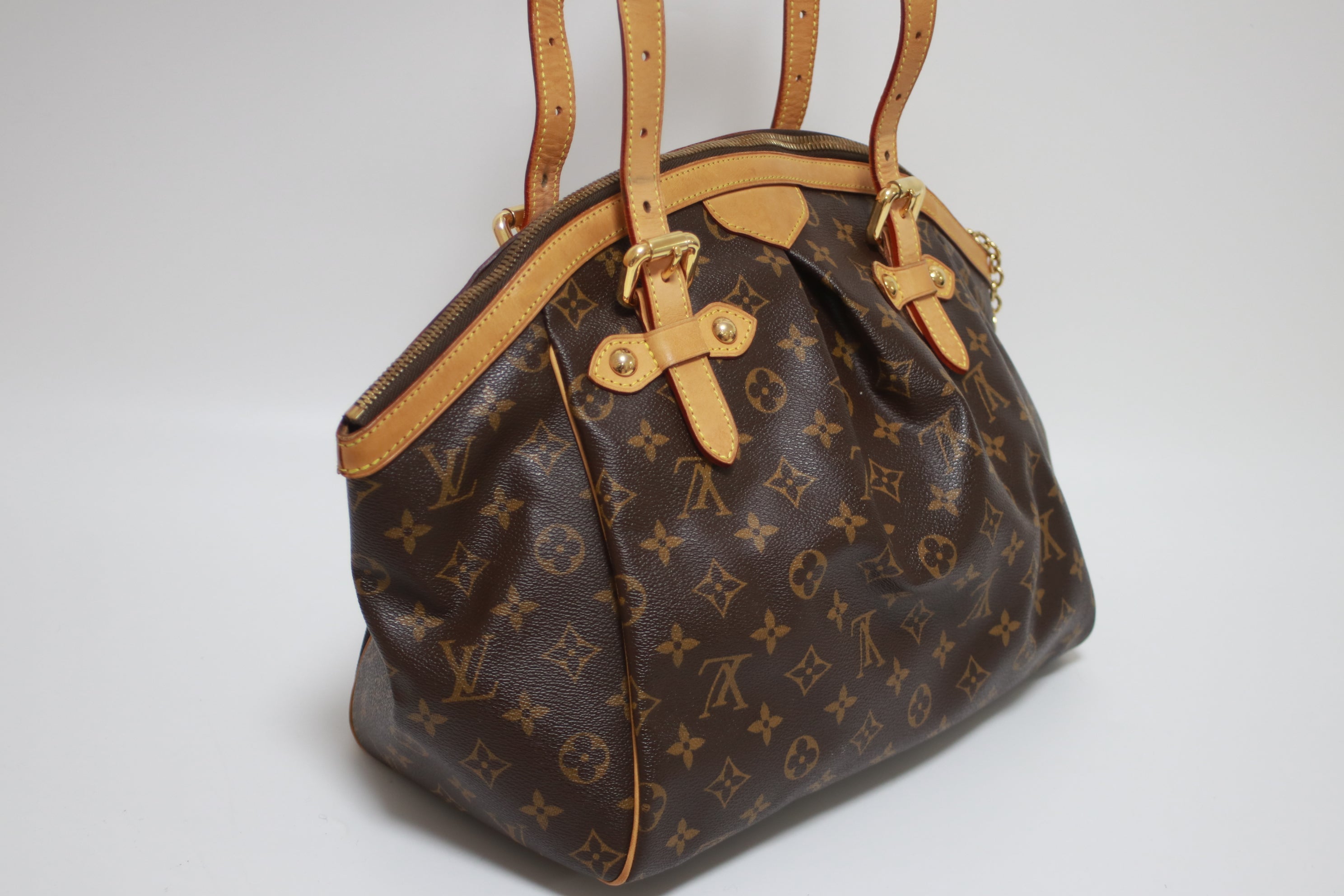 Louis Vuitton Tivoli GM Shoulder Tote Bag Used