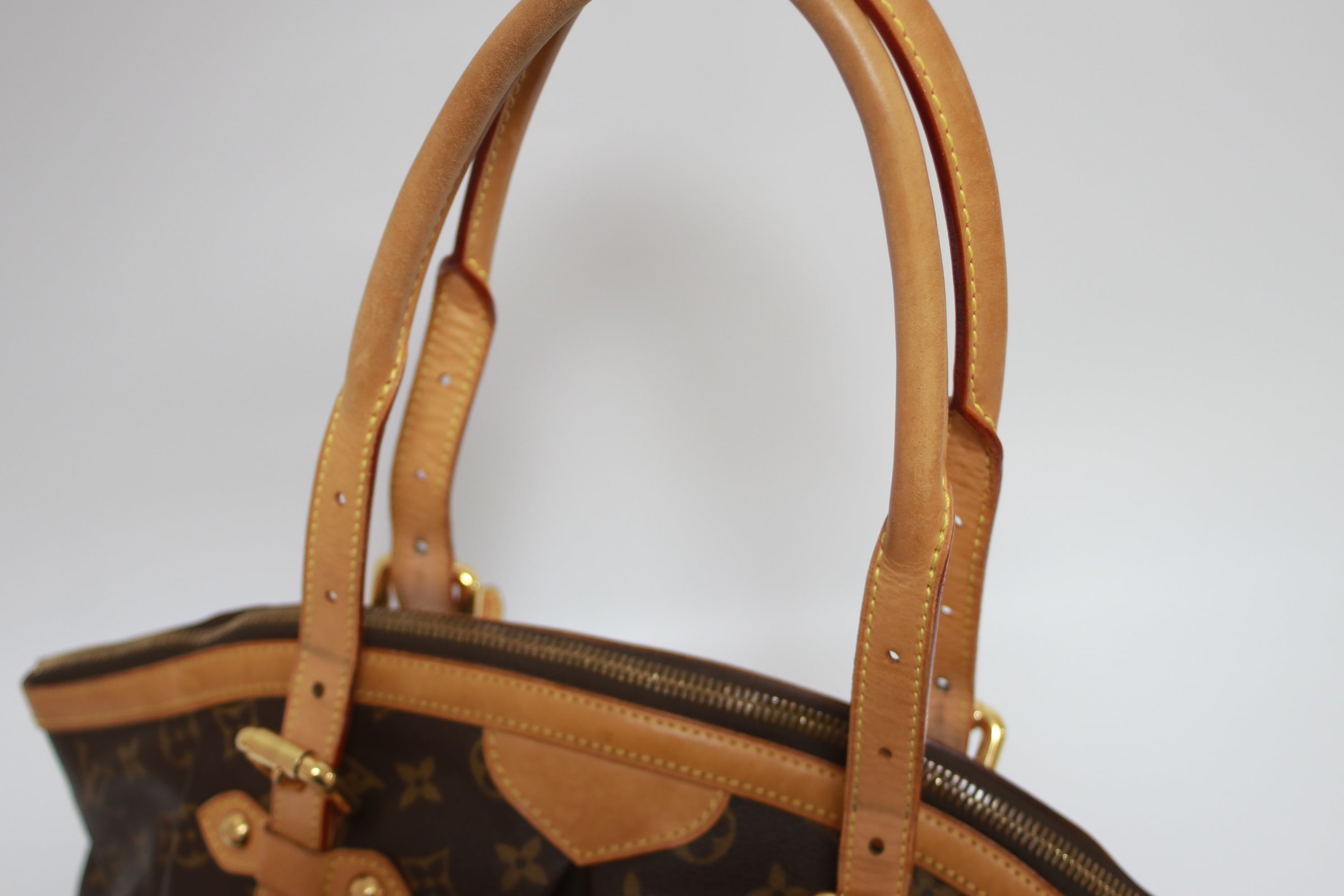 Louis Vuitton Tivoli GM Shoulder Tote Bag Used