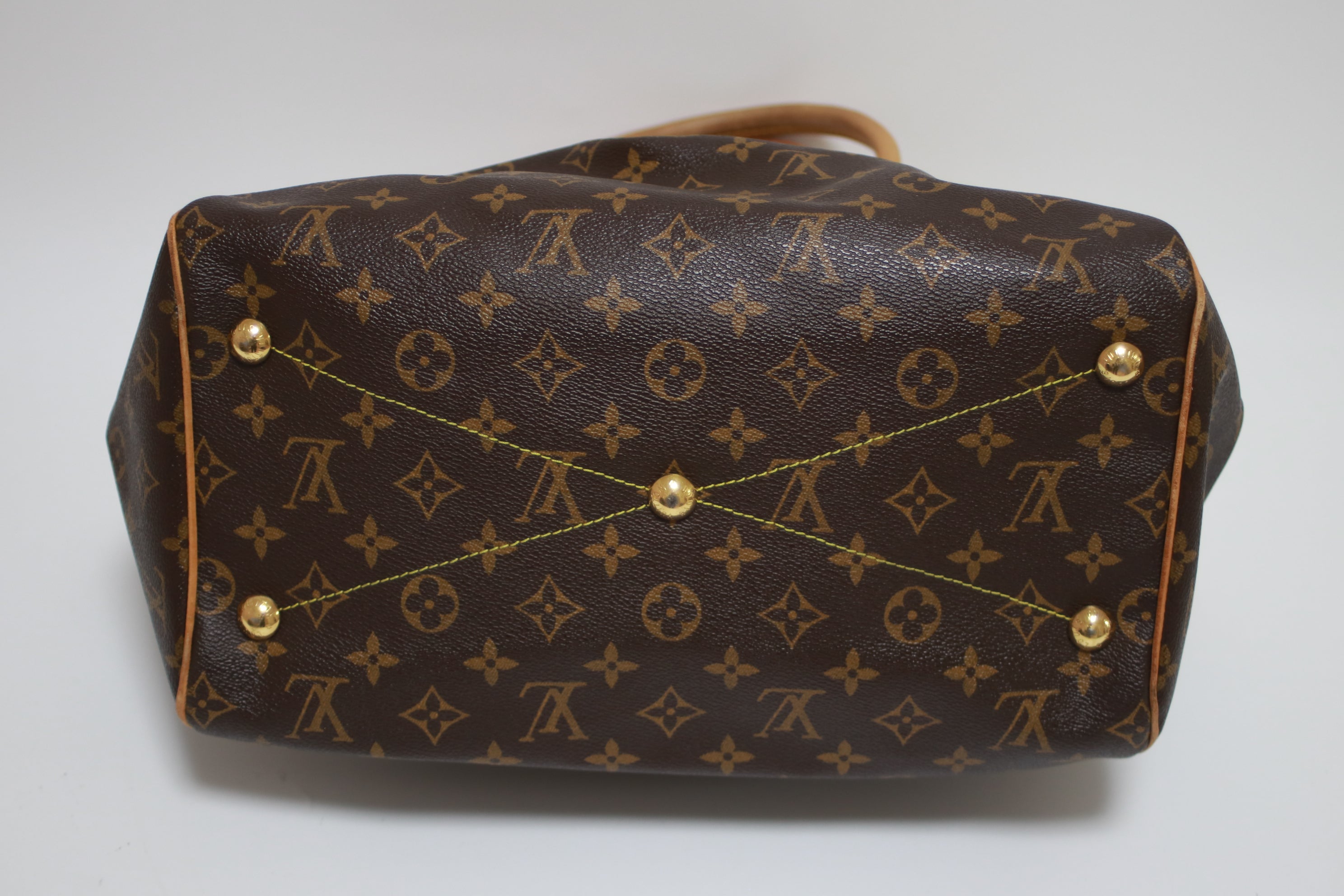 Louis Vuitton Tivoli GM Shoulder Tote Bag Used