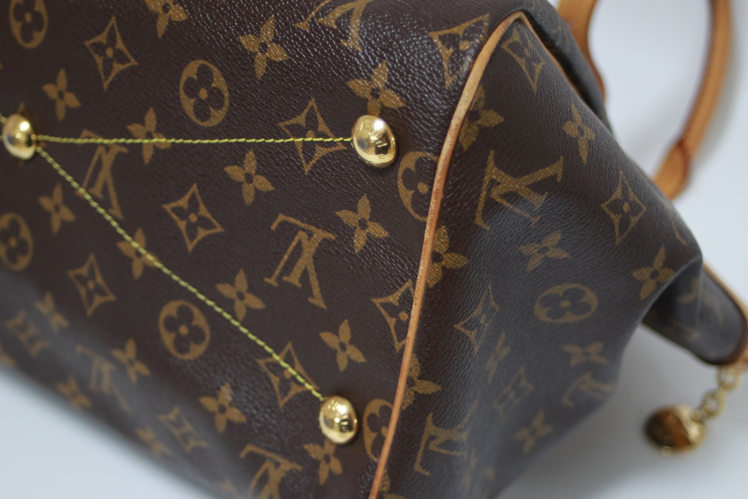 Louis Vuitton Tivoli GM Shoulder Tote Bag Used