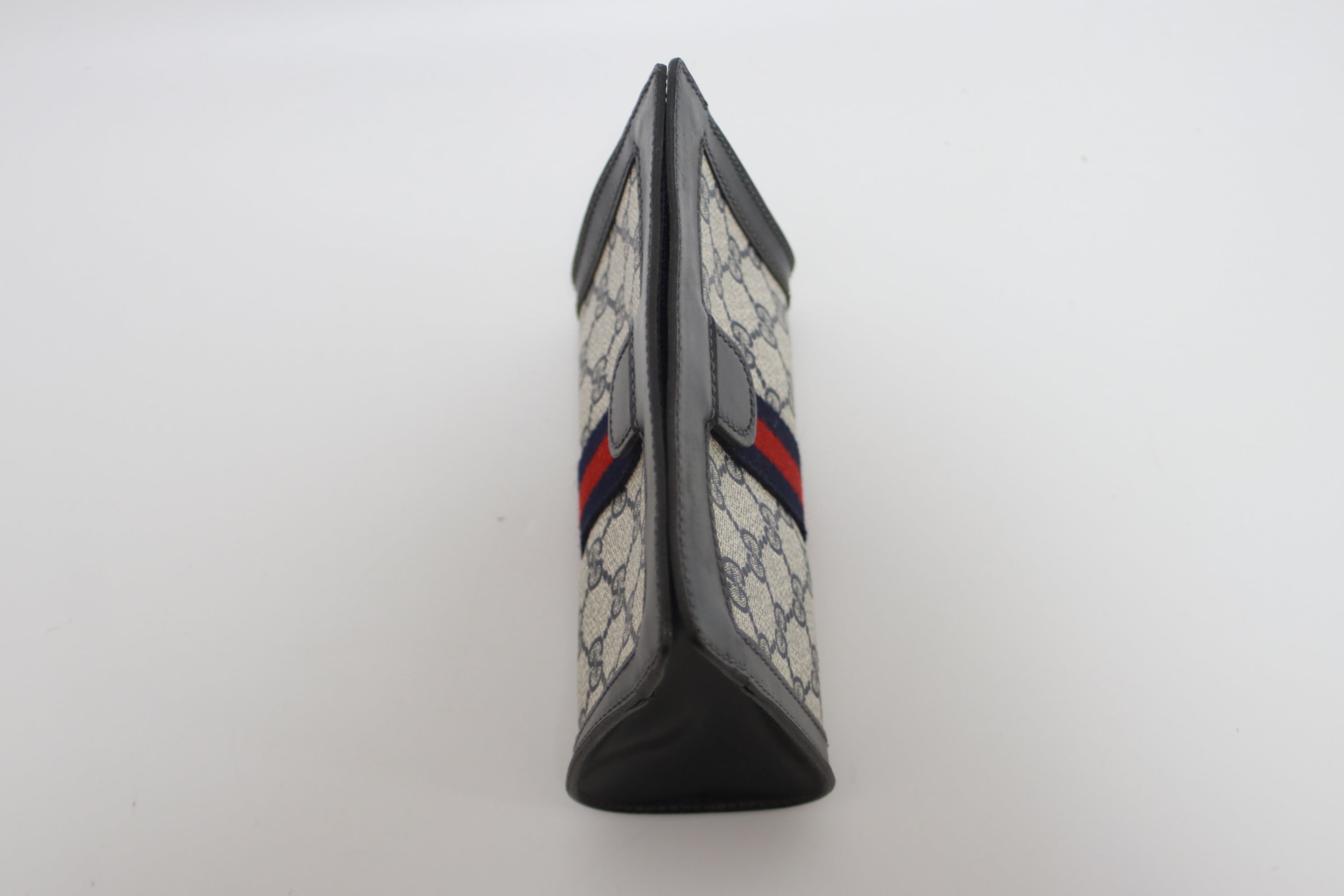 Gucci Leather Clutch Black Used