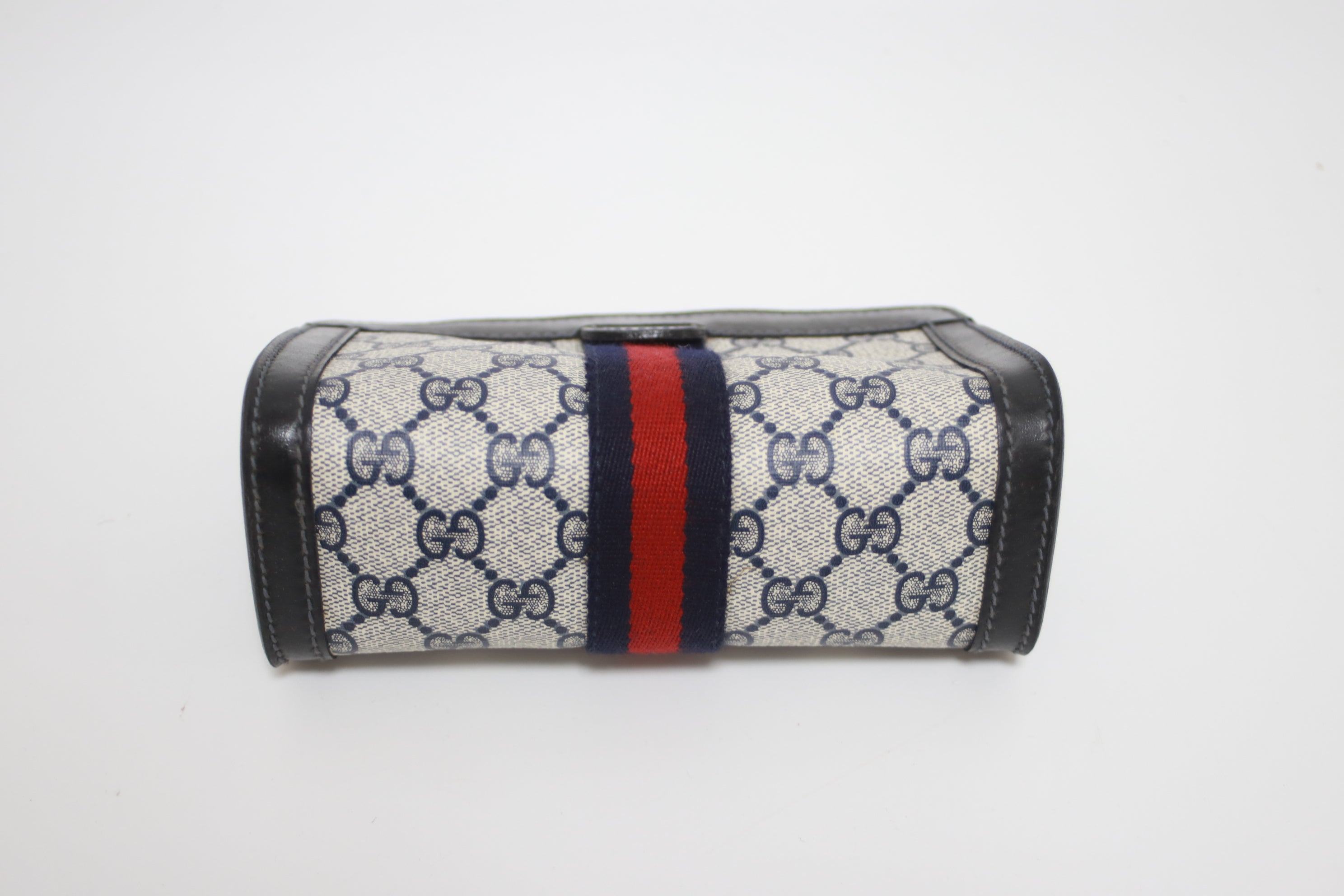 Gucci Leather Clutch Black Used