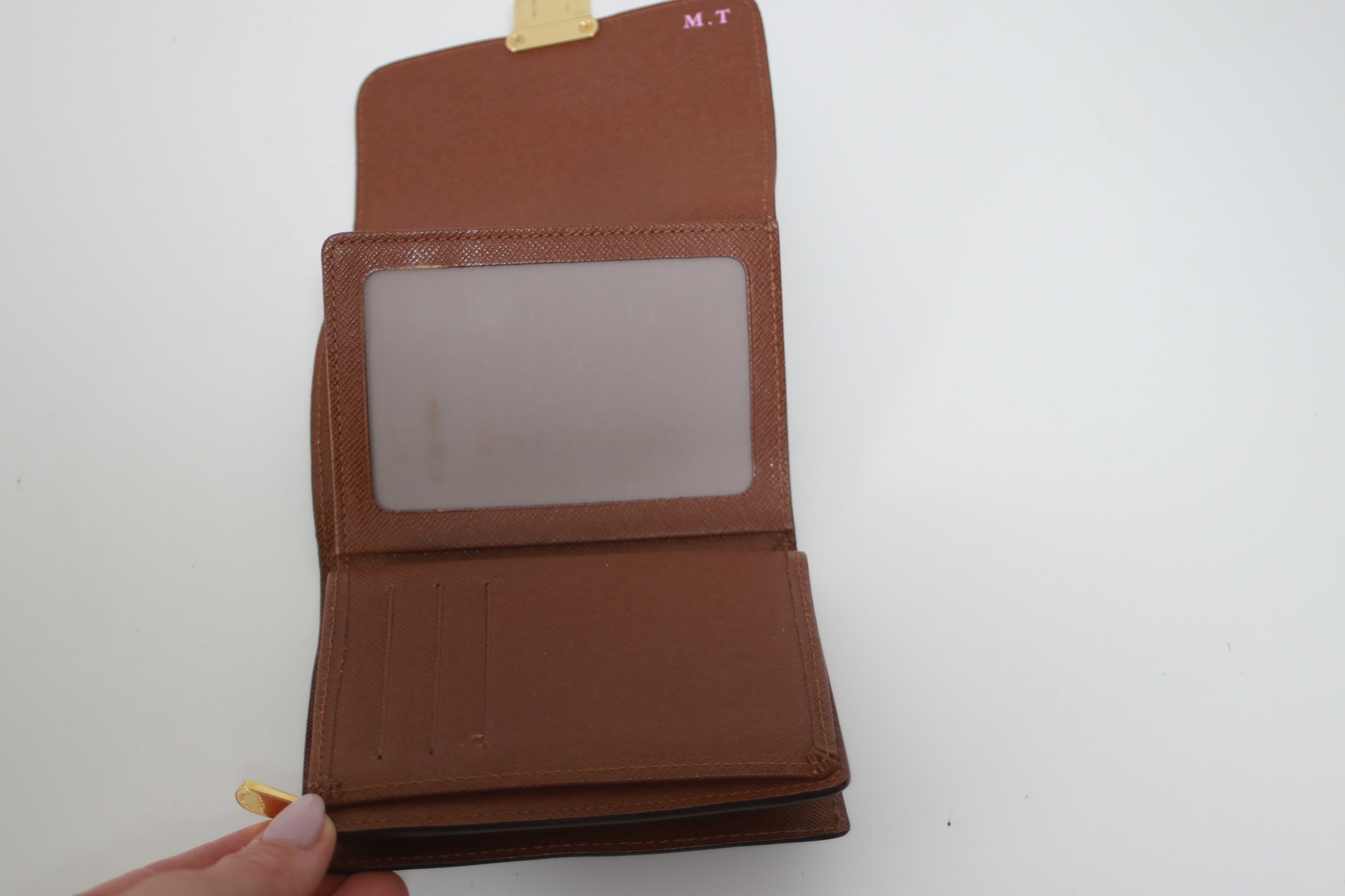Louis Vuitton Joey Wallet Used