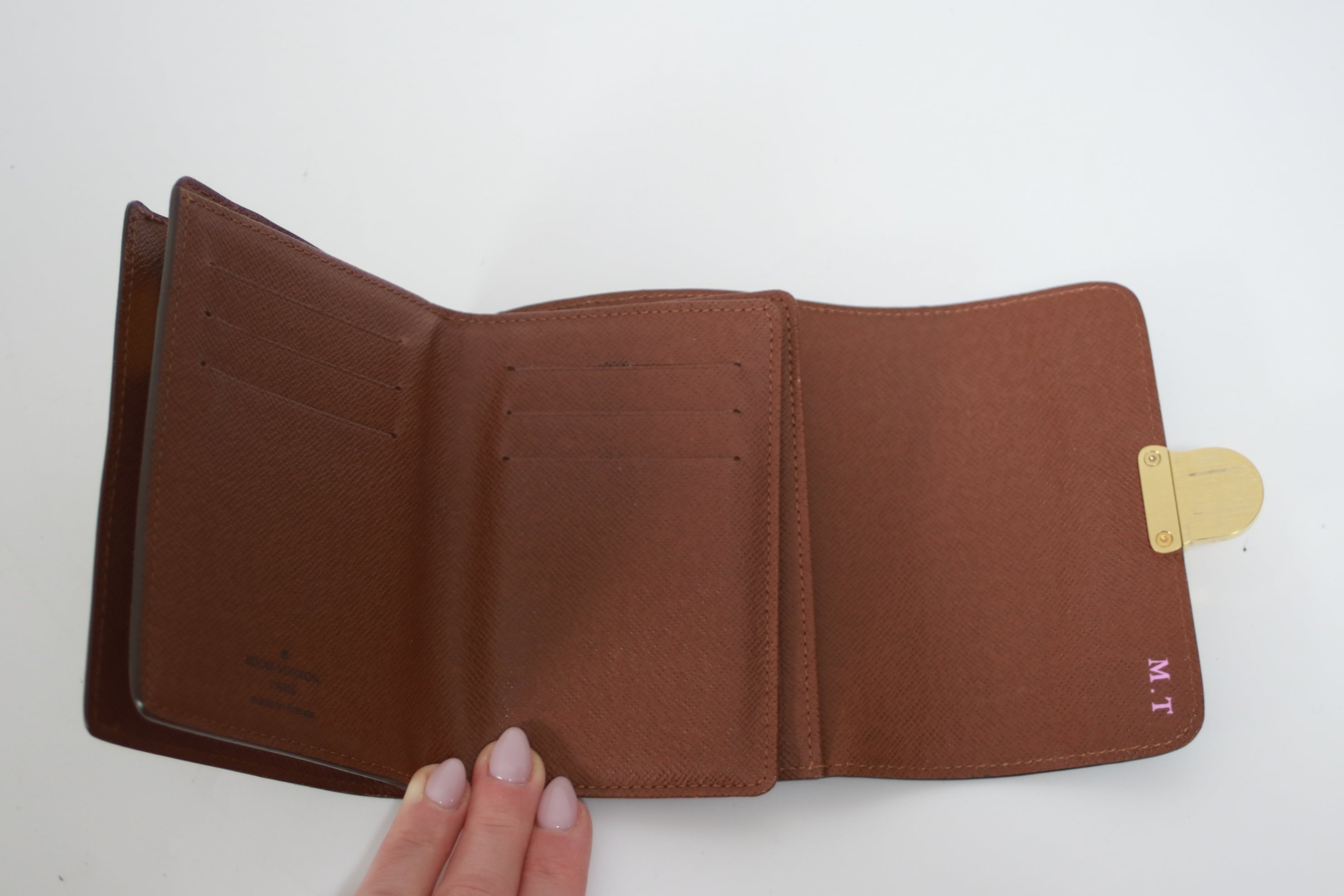 Louis Vuitton Joey Wallet Used