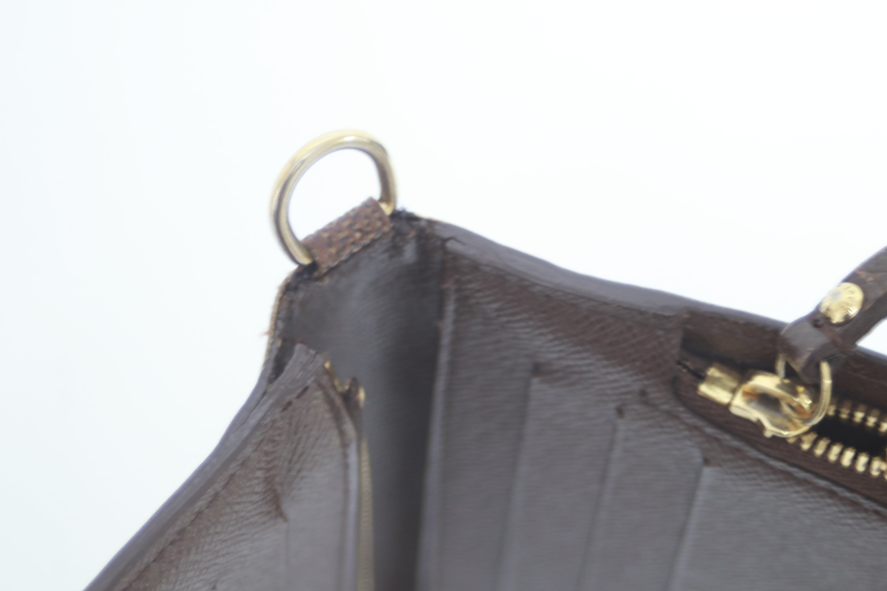 Louis Vuitton Insolite Wallet Damier Ebene Used