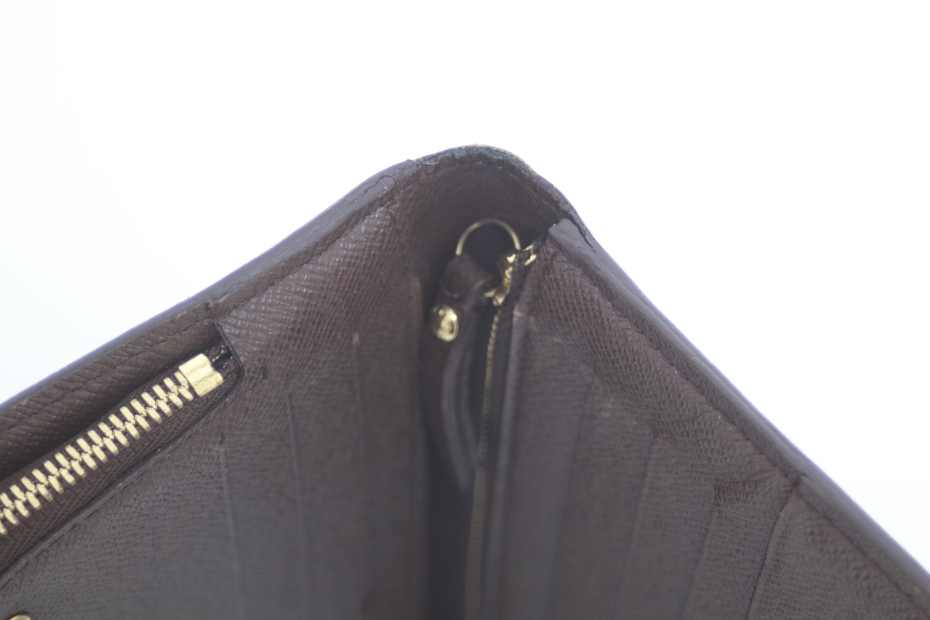 Louis Vuitton Insolite Wallet Damier Ebene Used