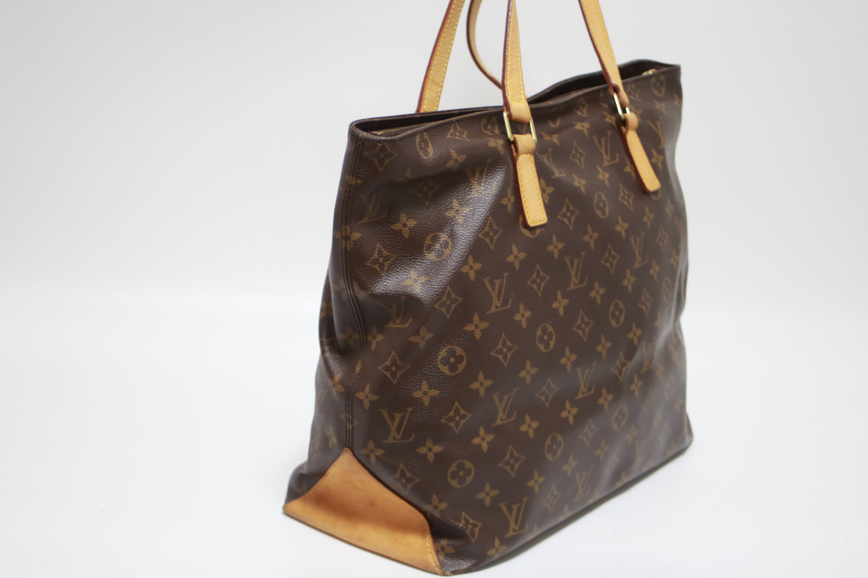 Louis Vuitton Cabas Mezzo Shoulder Tote Bag Used