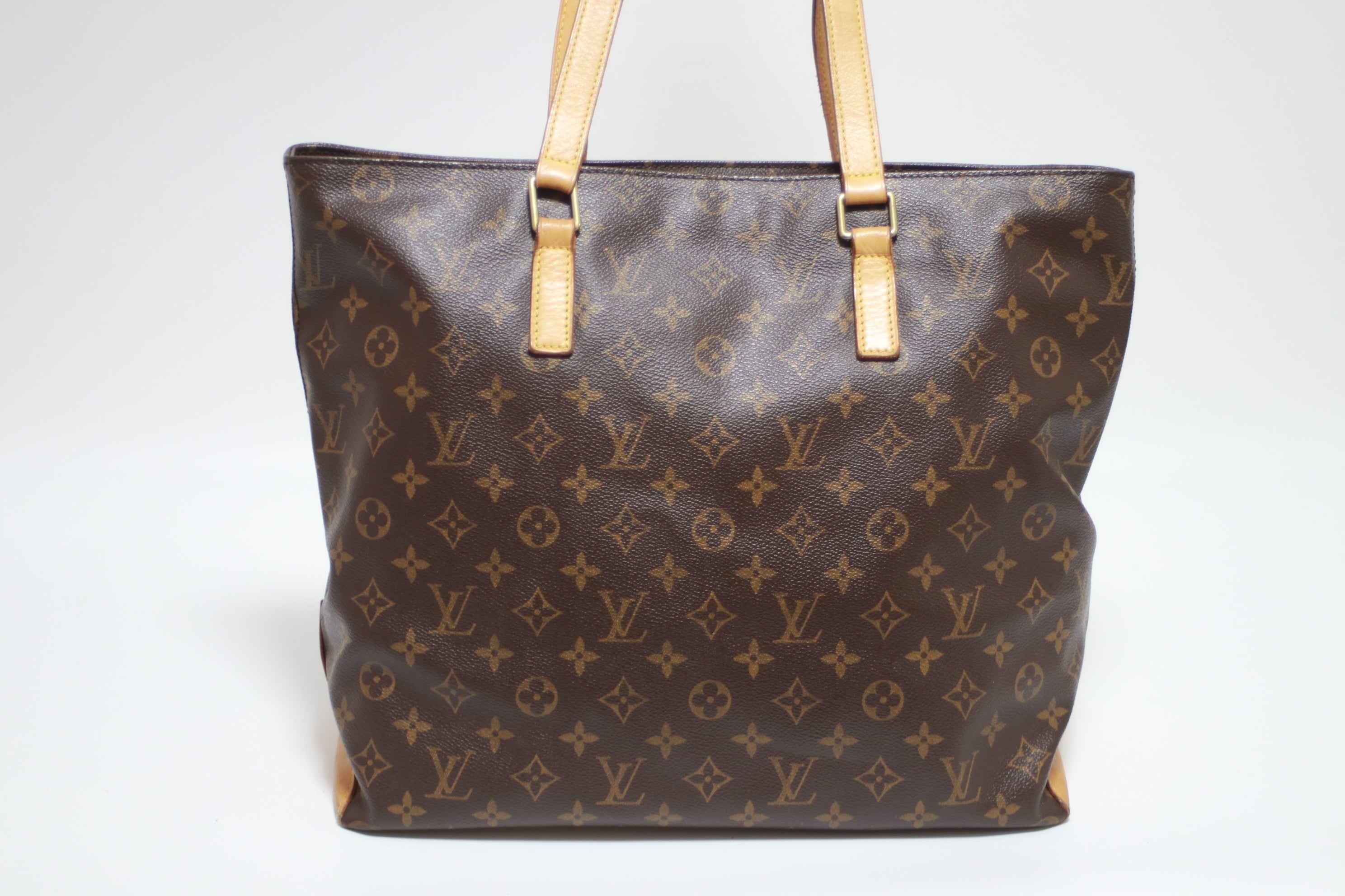 Louis Vuitton Cabas Mezzo Shoulder Tote Bag Used