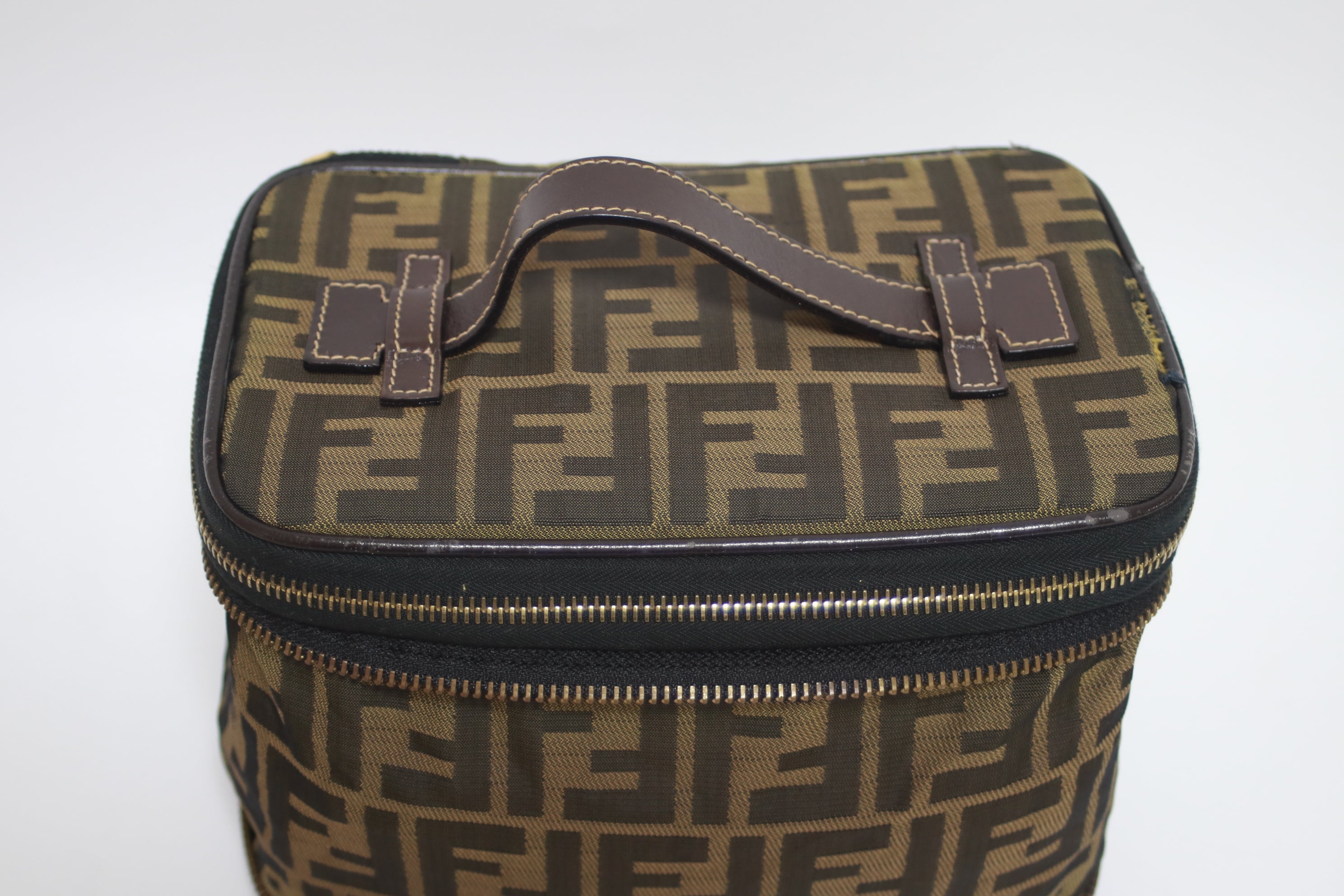 Fendi Zucca Vanity Case Used