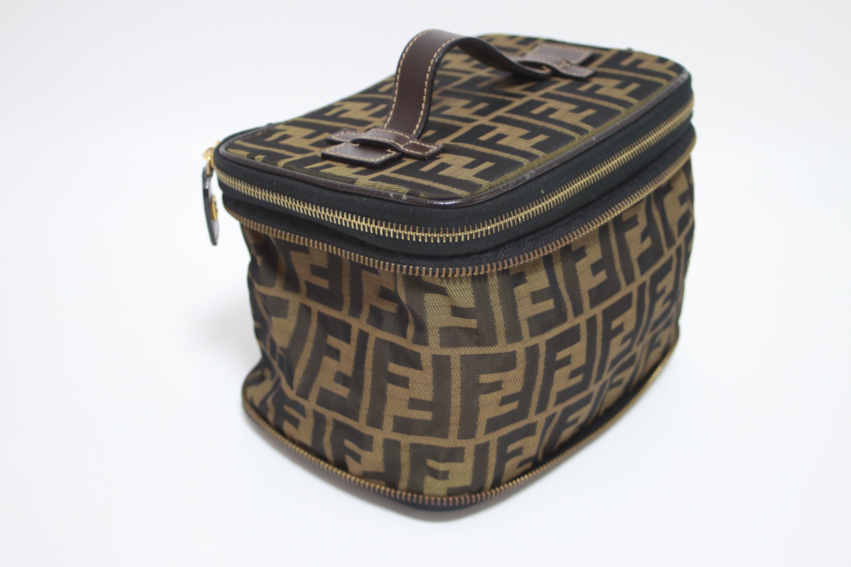 Fendi Zucca Vanity Case Used