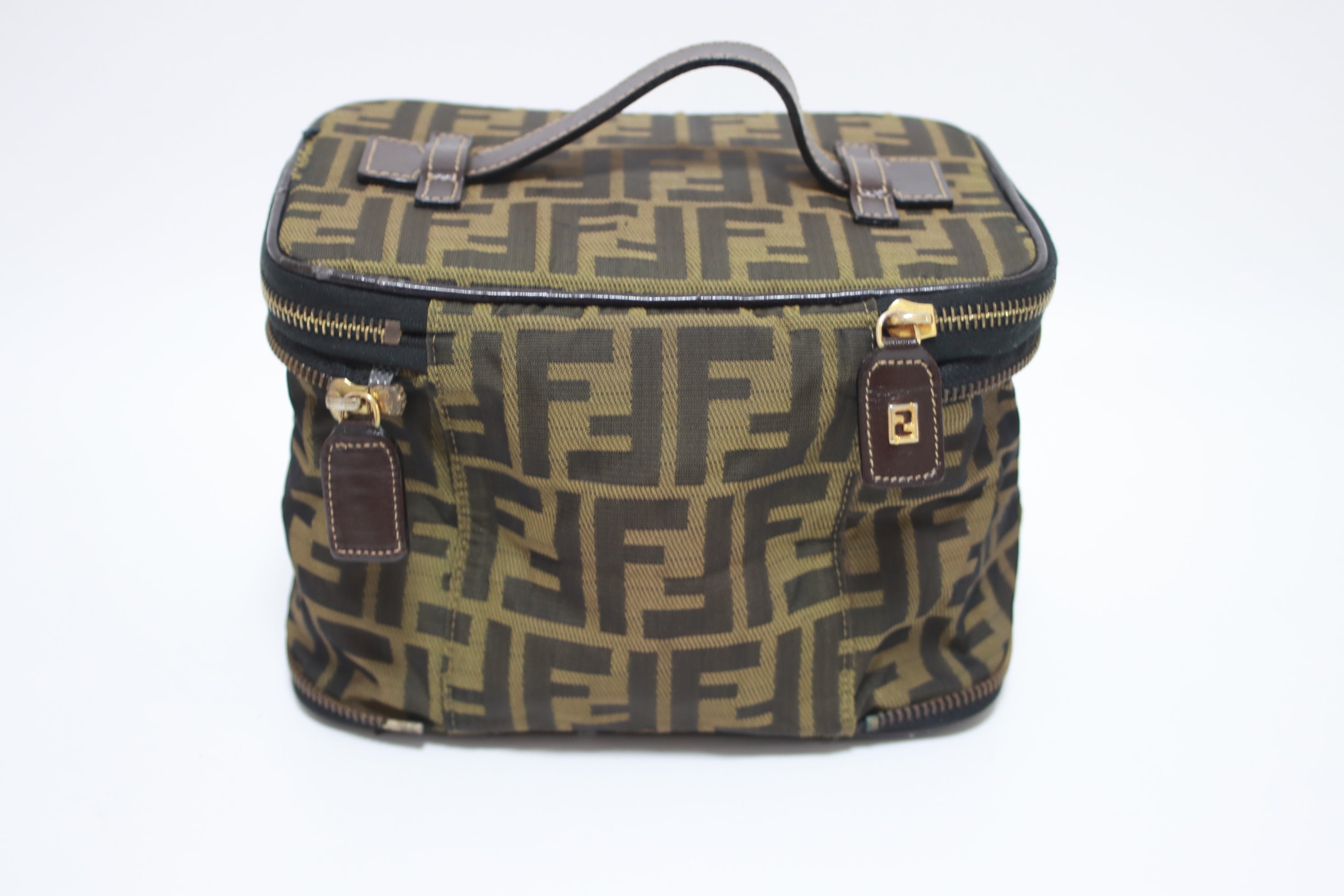 Fendi Zucca Vanity Case Used