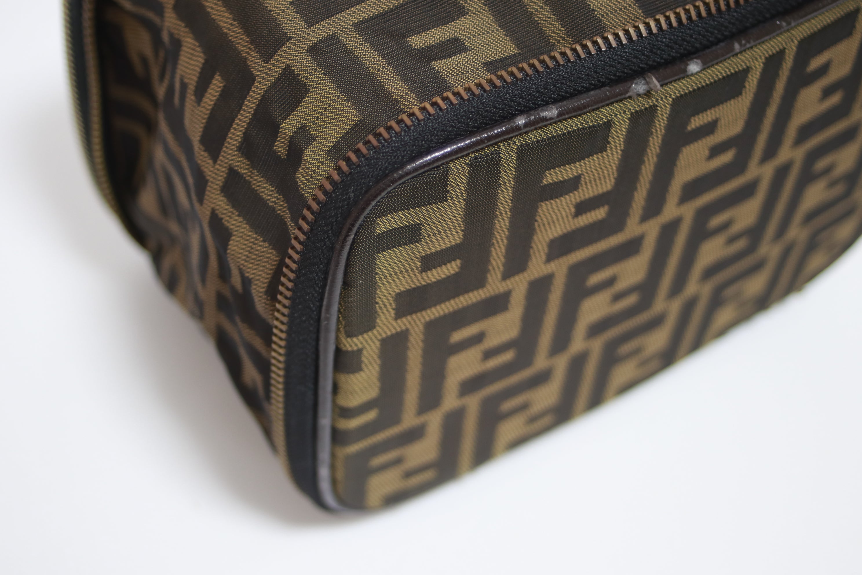 Fendi Zucca Vanity Case Used