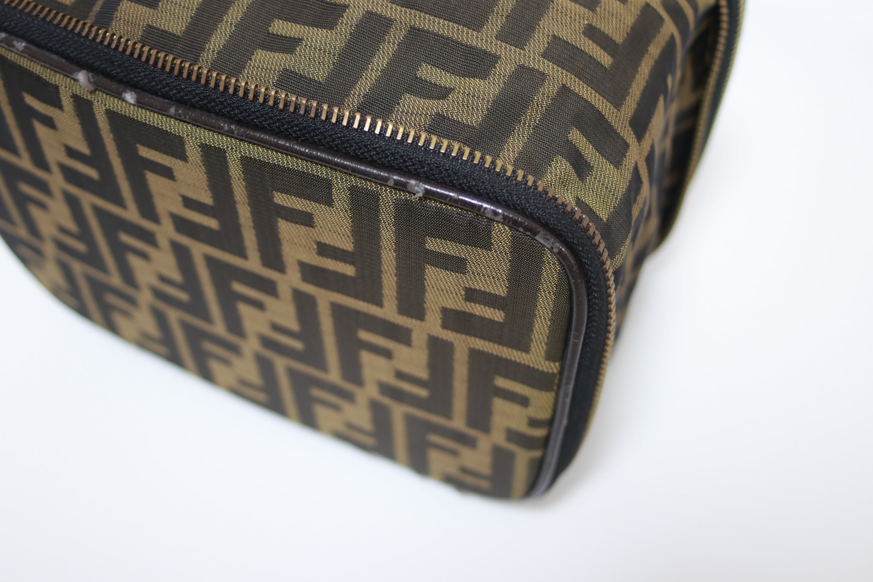 Fendi Zucca Vanity Case Used