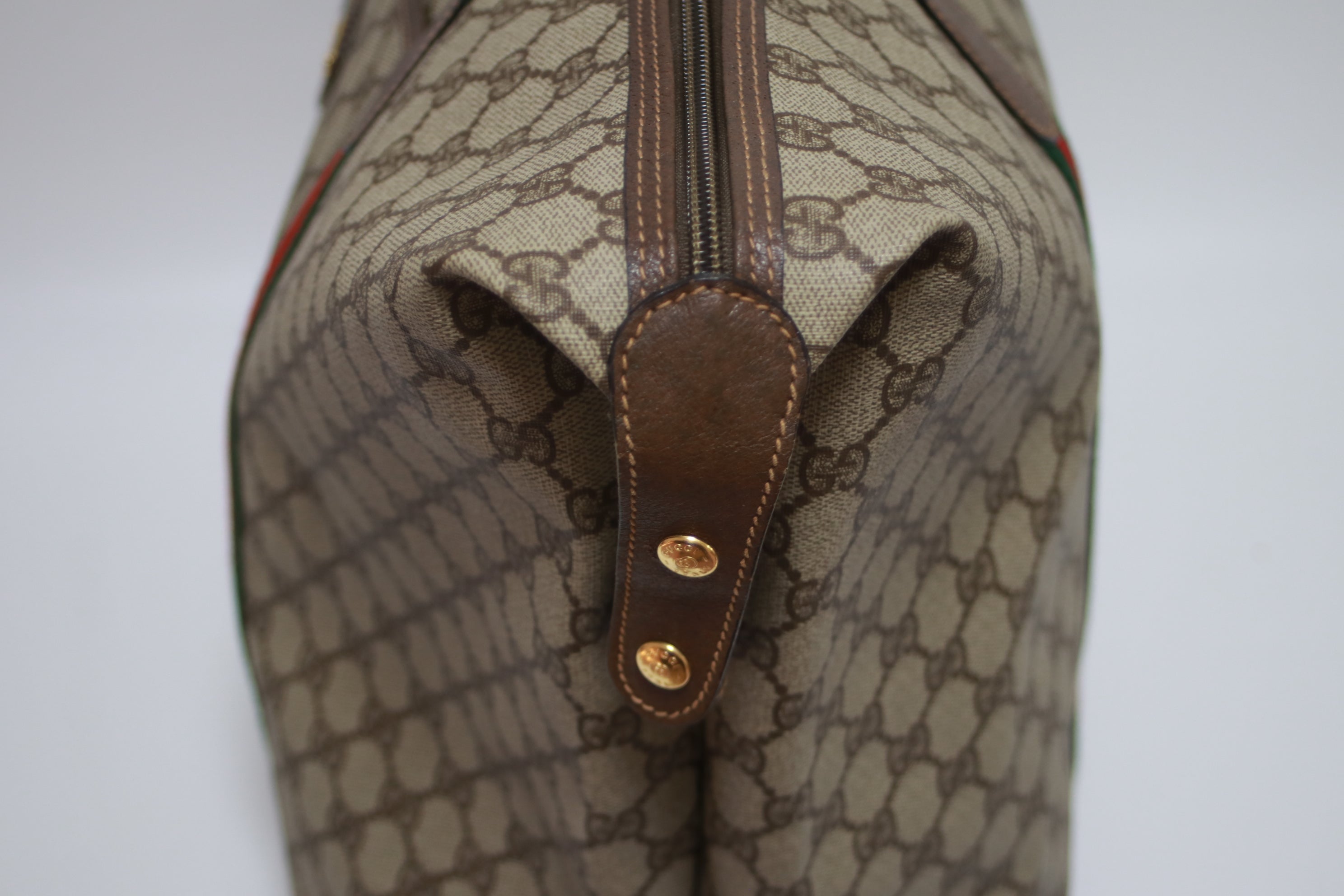 Gucci Travel Shoulder Tote Bag Used