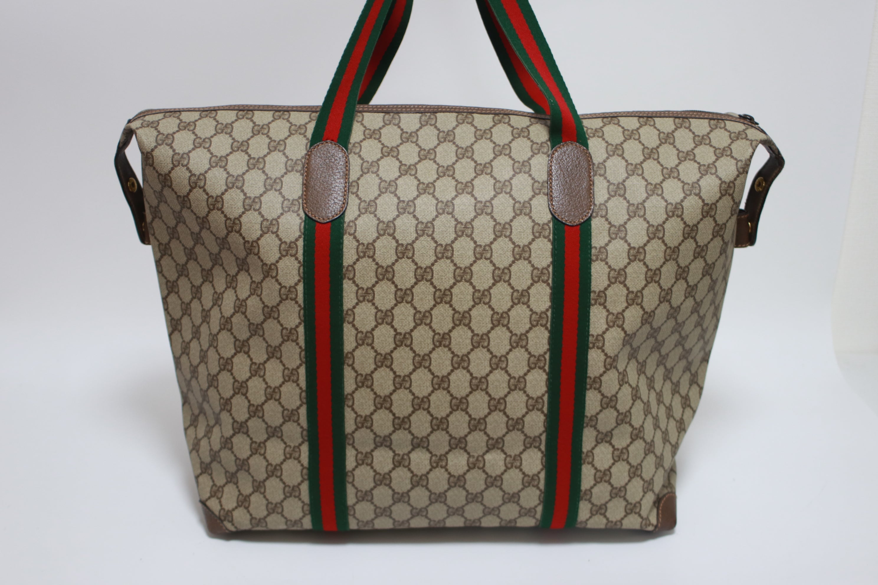 Gucci Travel Shoulder Tote Bag Used