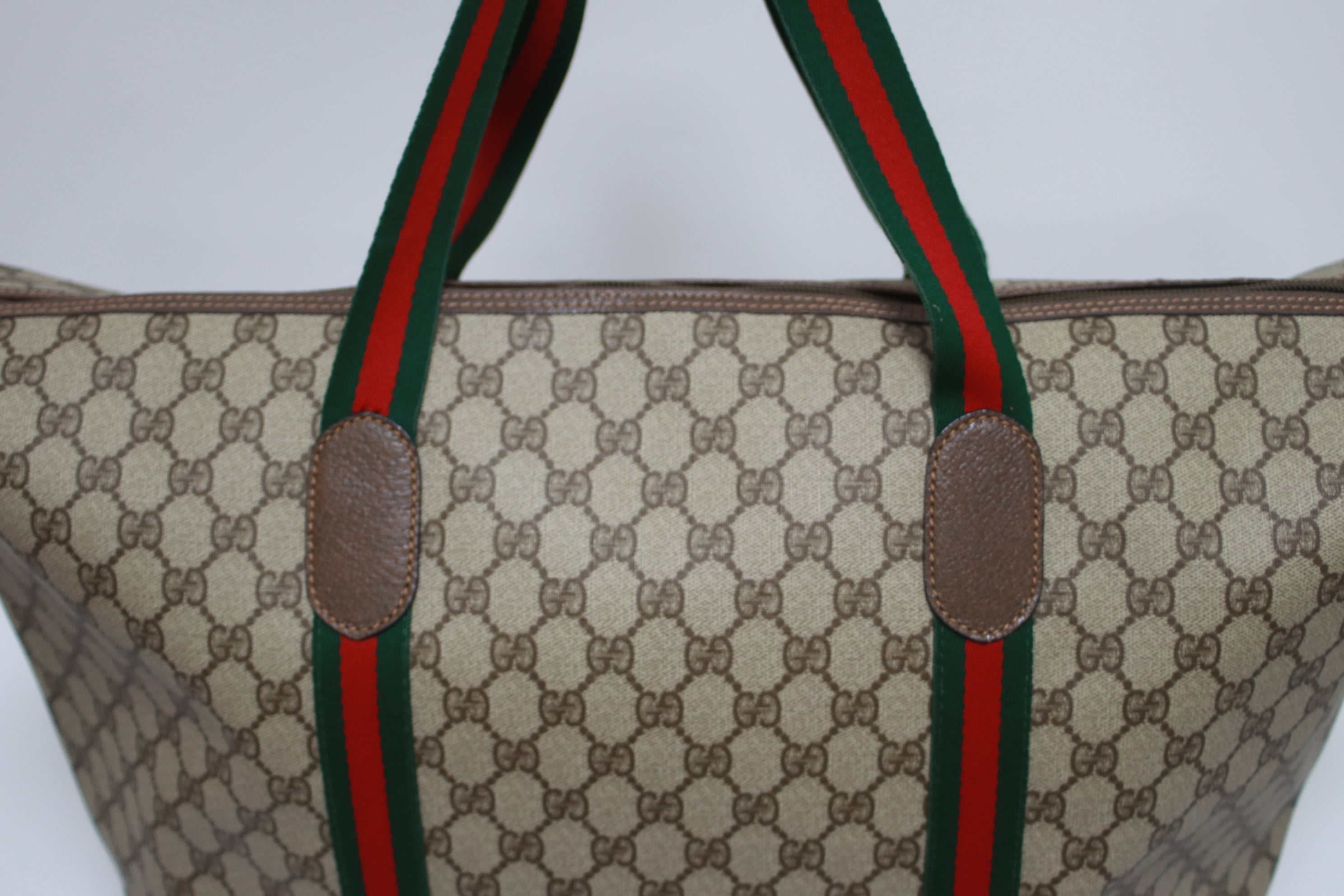Gucci Travel Shoulder Tote Bag Used