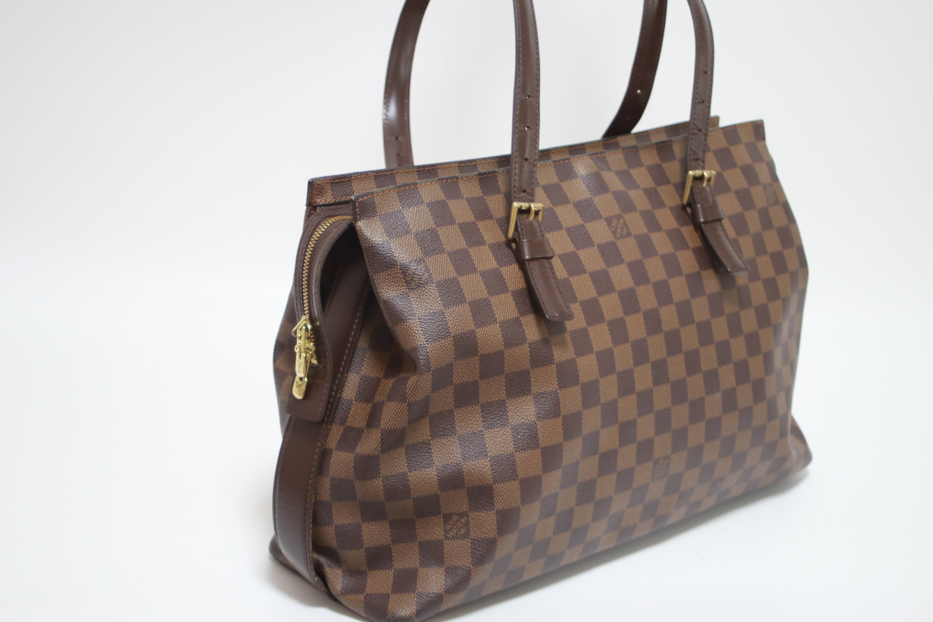 Louis Vuitton Chelsea Shoulder Tote Bag Used