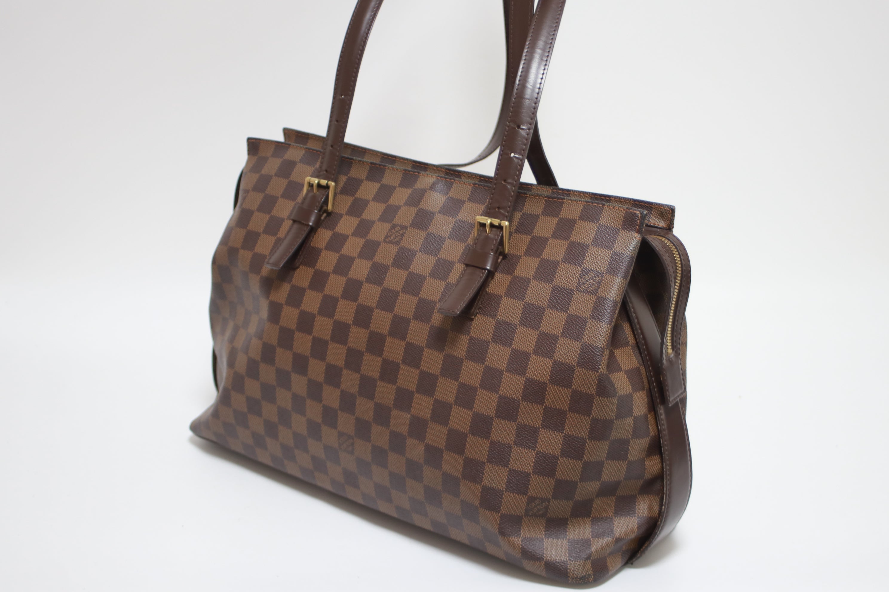 Louis Vuitton Chelsea Shoulder Tote Bag Used