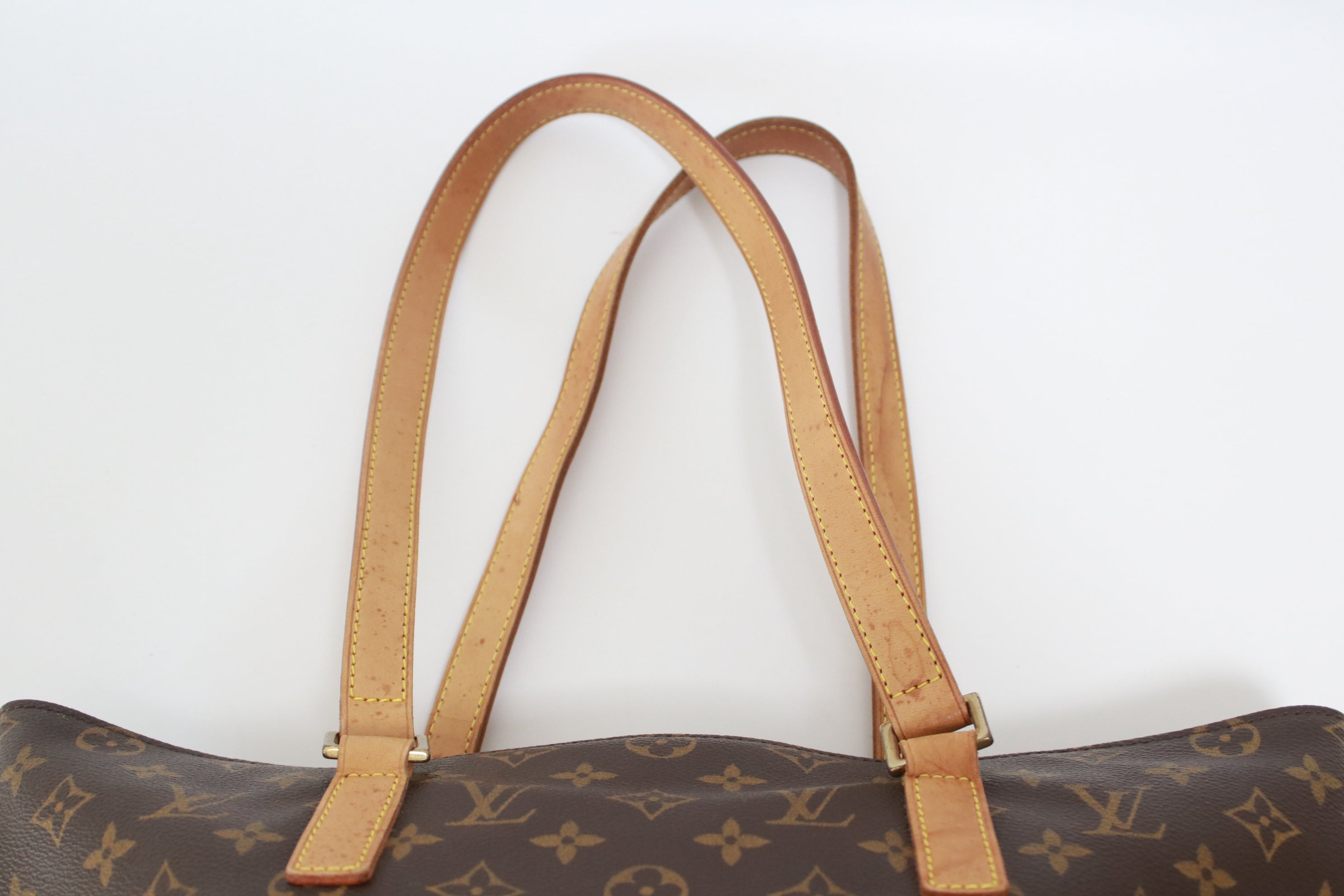 ルイヴィトン カバ メッツォ ショルダートートバッグ 中古