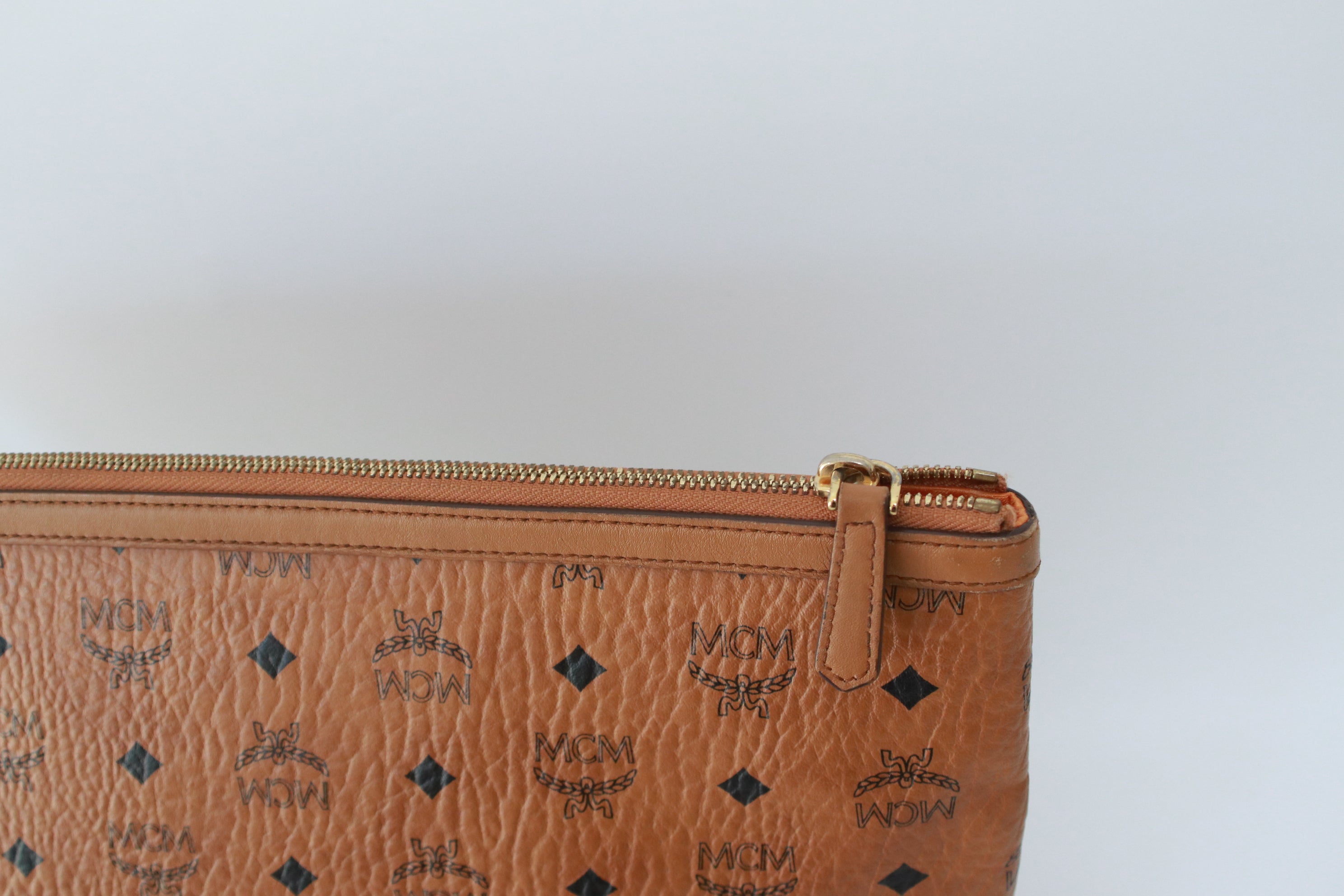 MCM Big Pouch/Clutch Bag Used (7163)