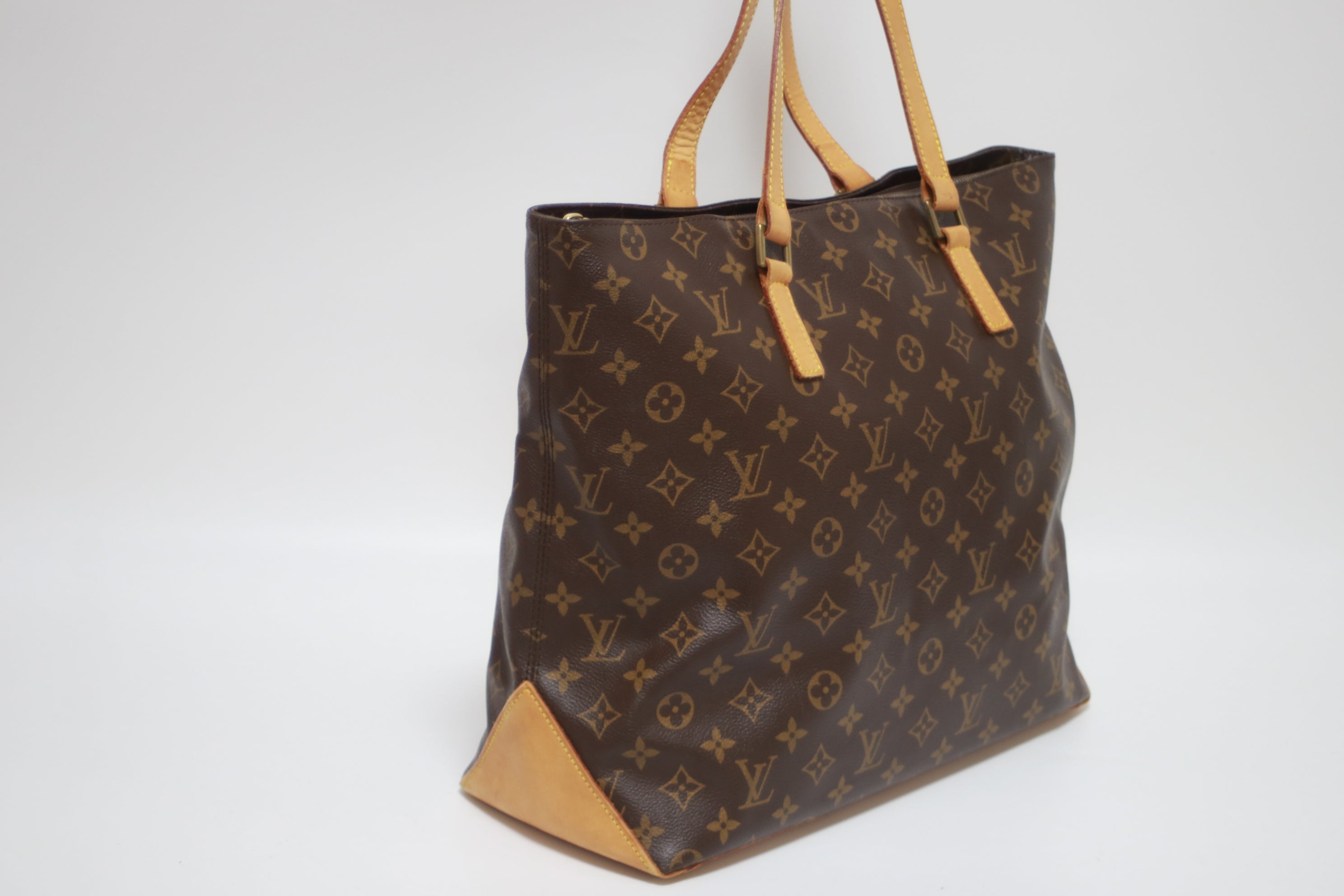 Louis Vuitton Cabas Mezzo Shoulder Tote Bag Used