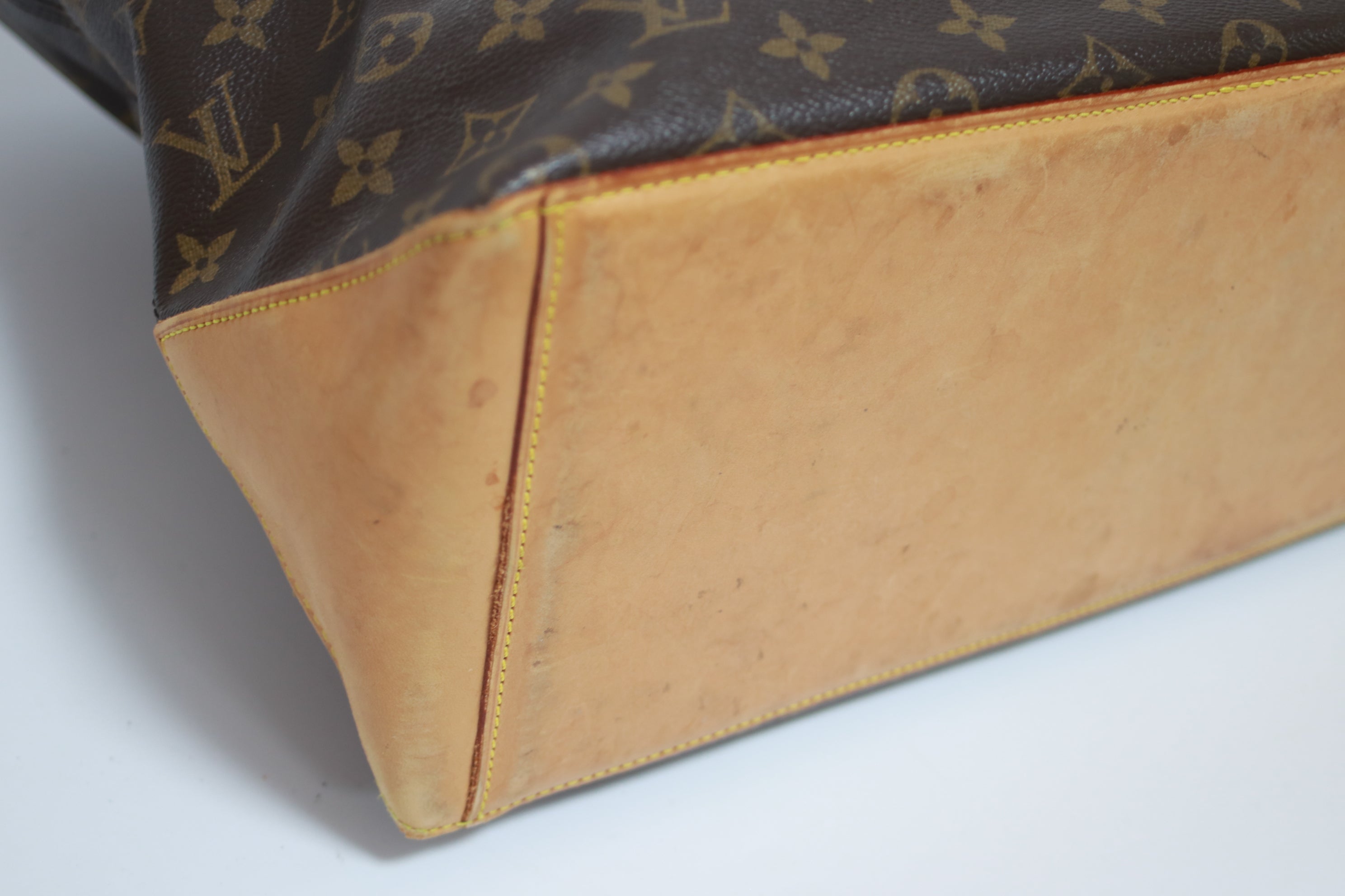 Louis Vuitton Cabas Mezzo Shoulder Tote Bag Used