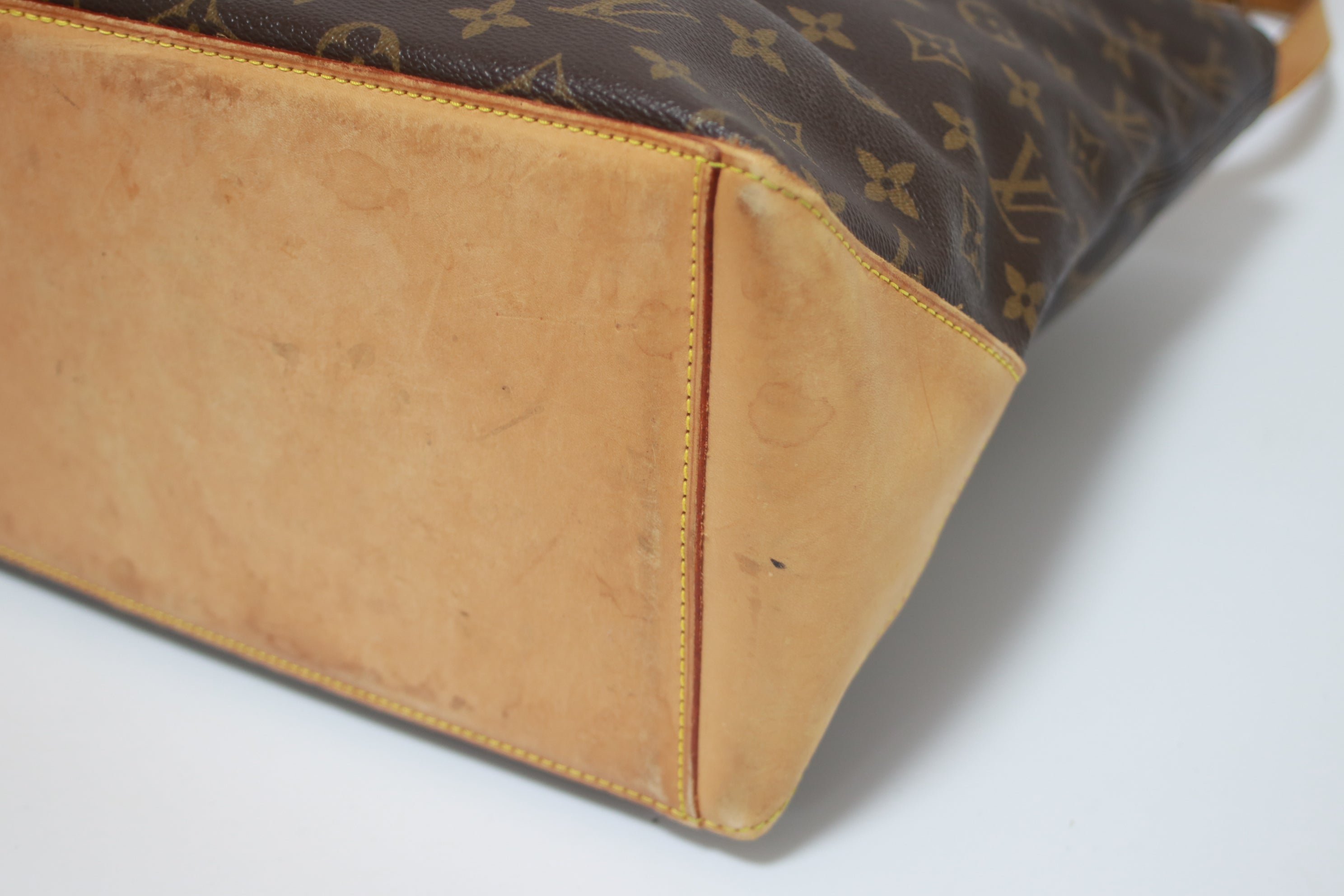 Louis Vuitton Cabas Mezzo Shoulder Tote Bag Used