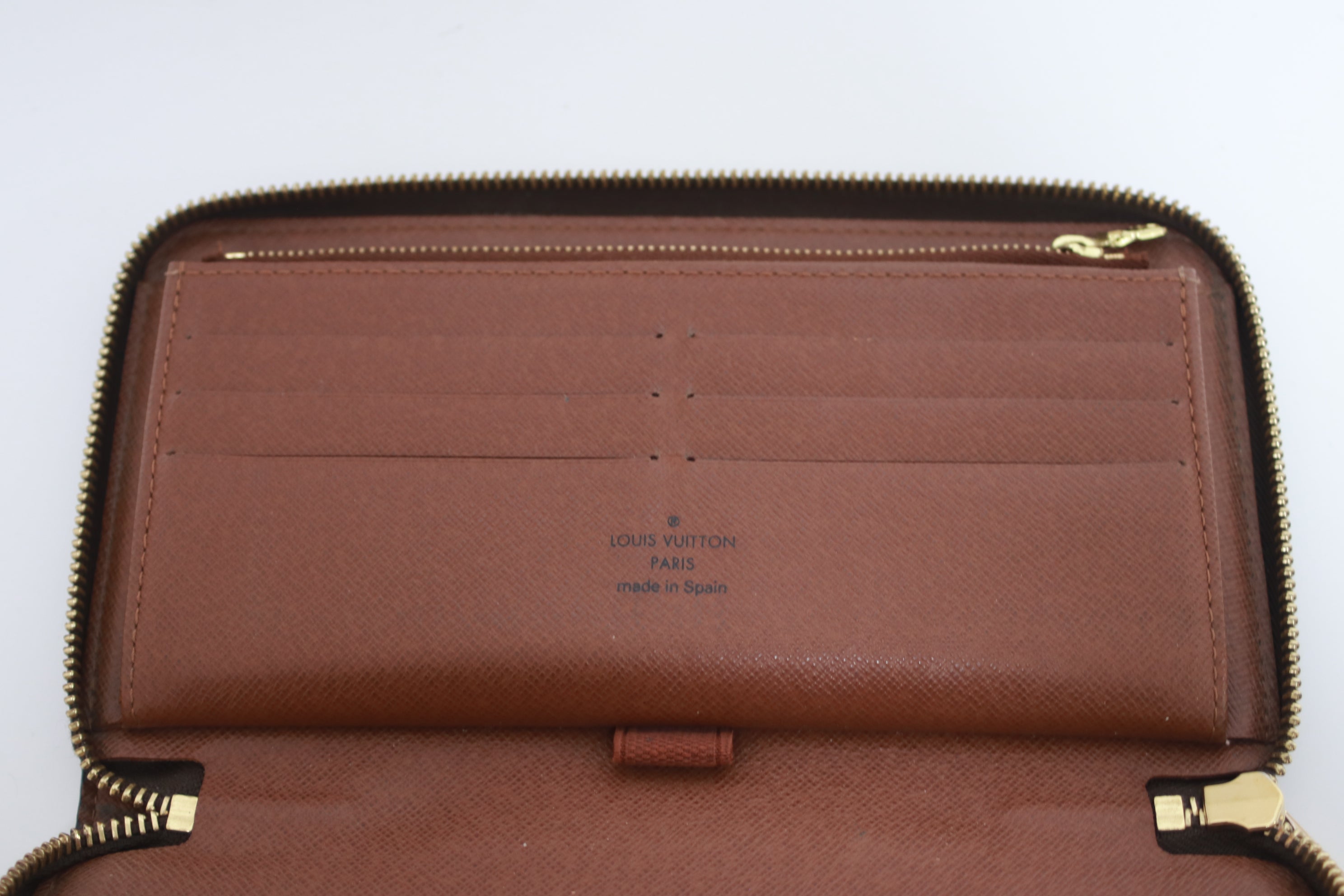 Louis Vuitton Zippy Long Wallet Monogram Used