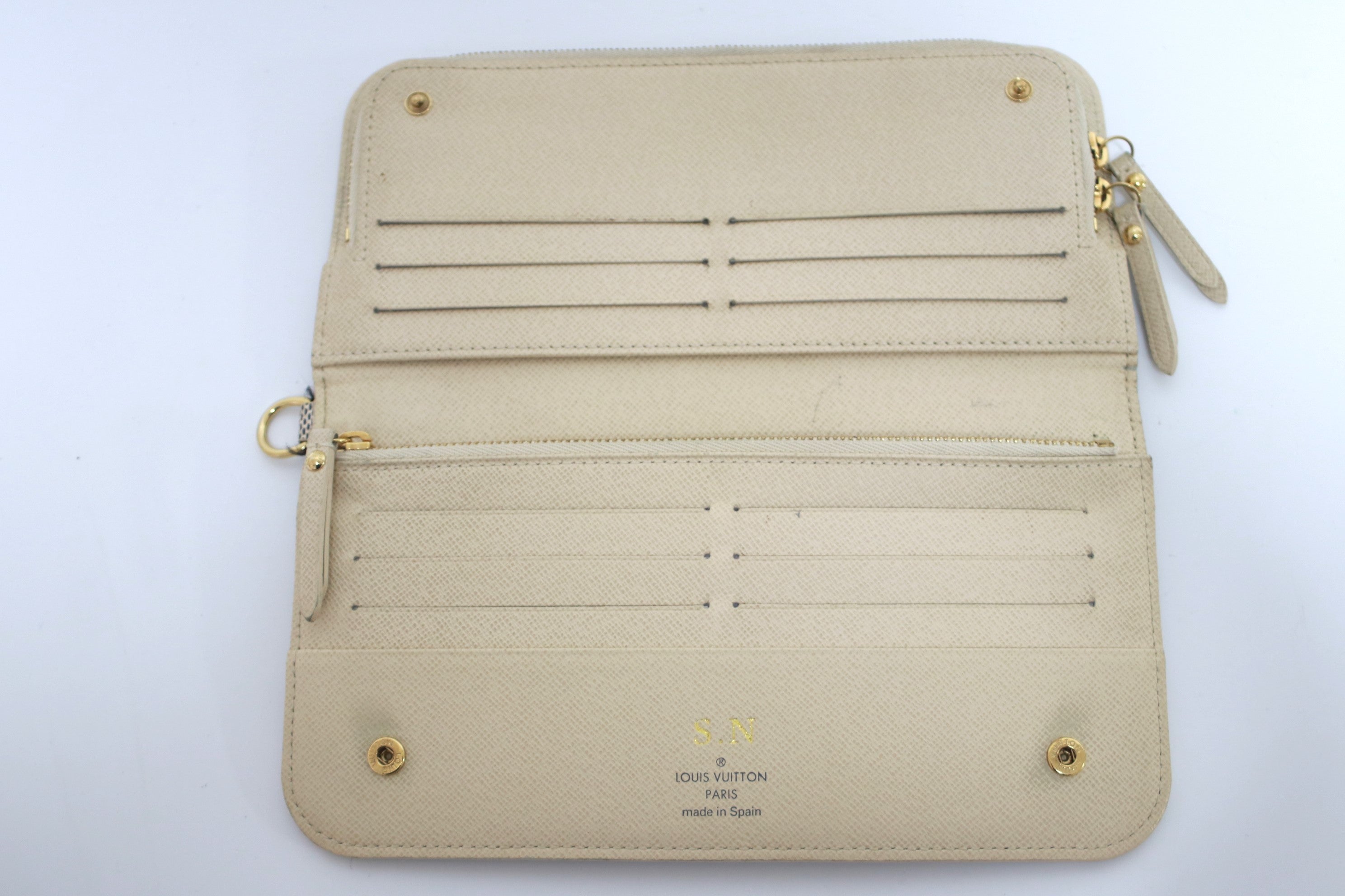 Louis Vuitton Insolite Damier Azur Wallet Used