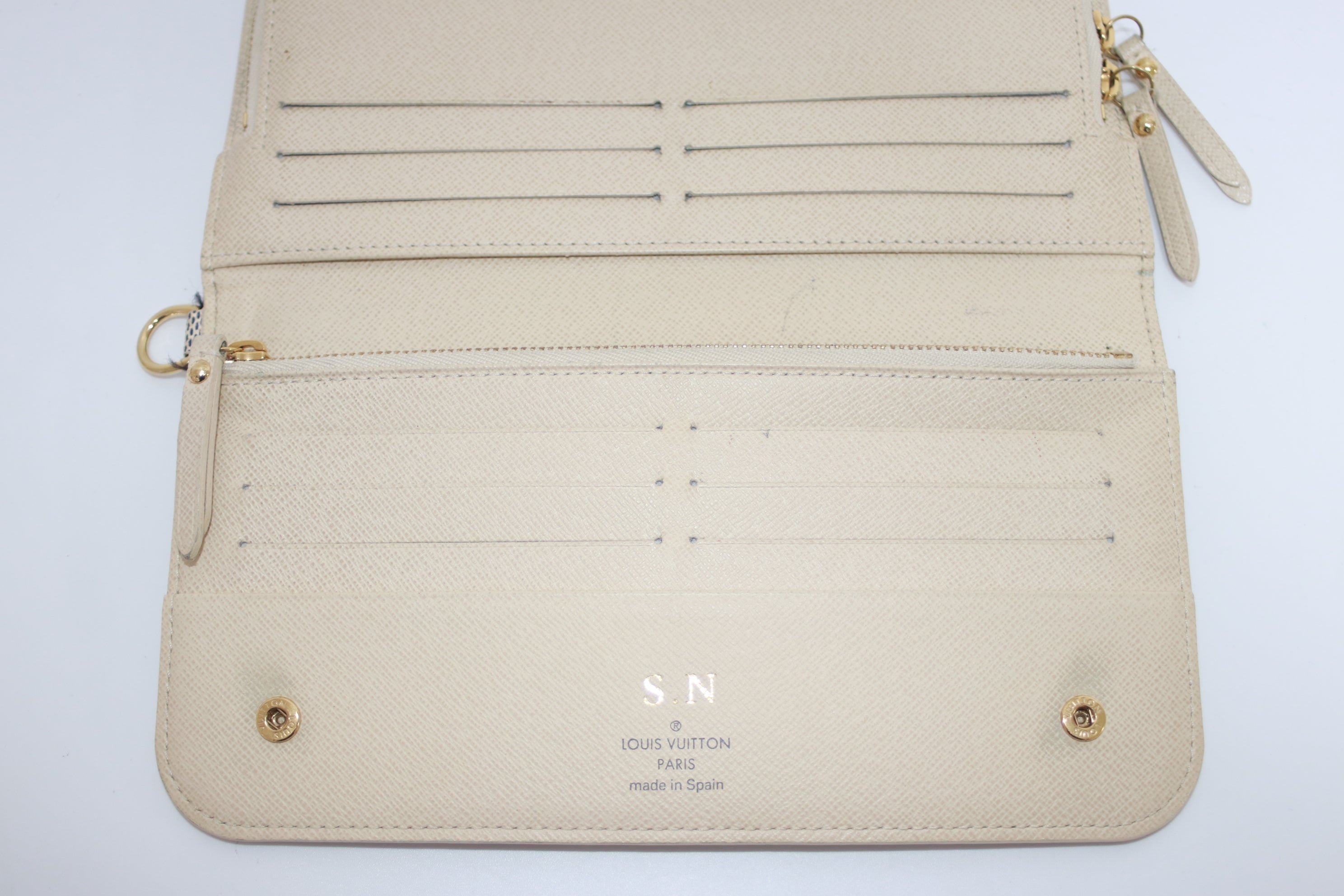 Louis Vuitton Insolite Damier Azur Wallet Used