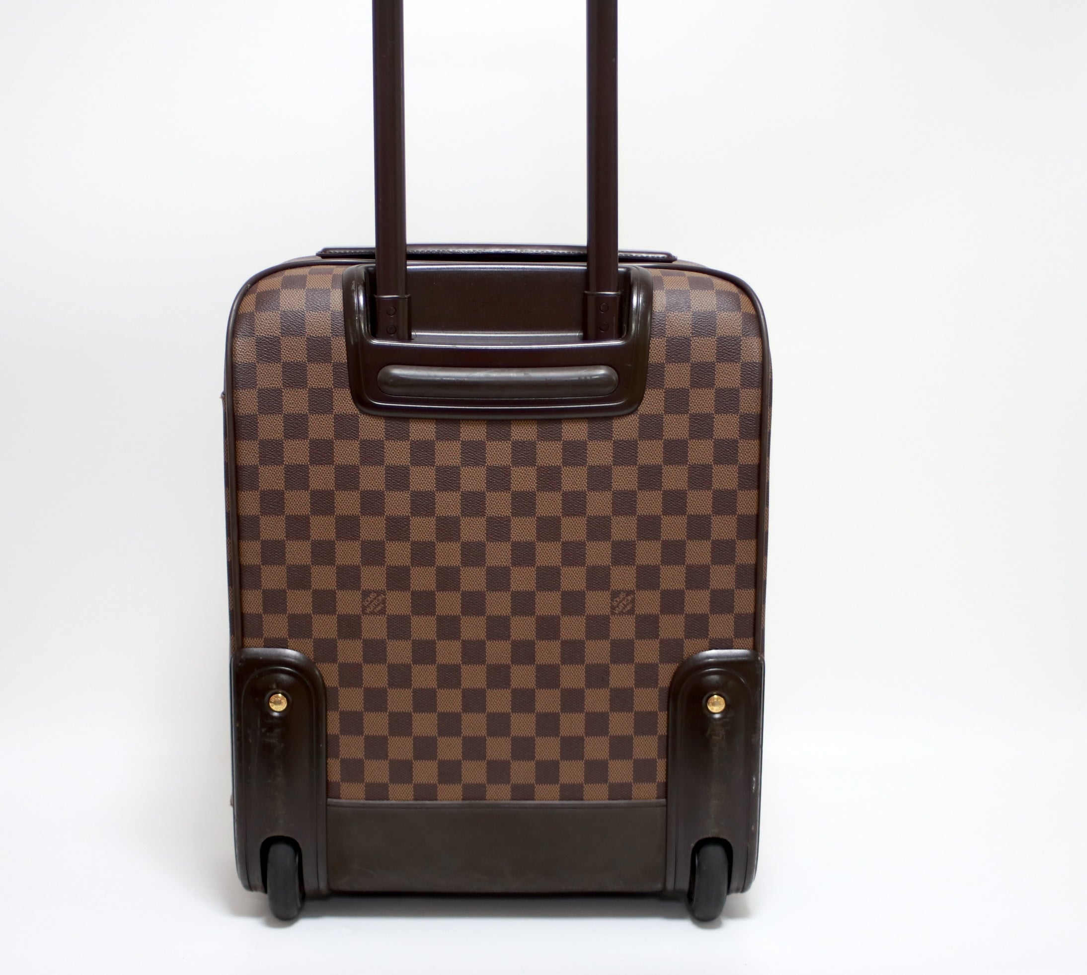 ルイ・ヴィトン ペガス 45 ダミエ エベヌ ローリング ラゲッジ 中古