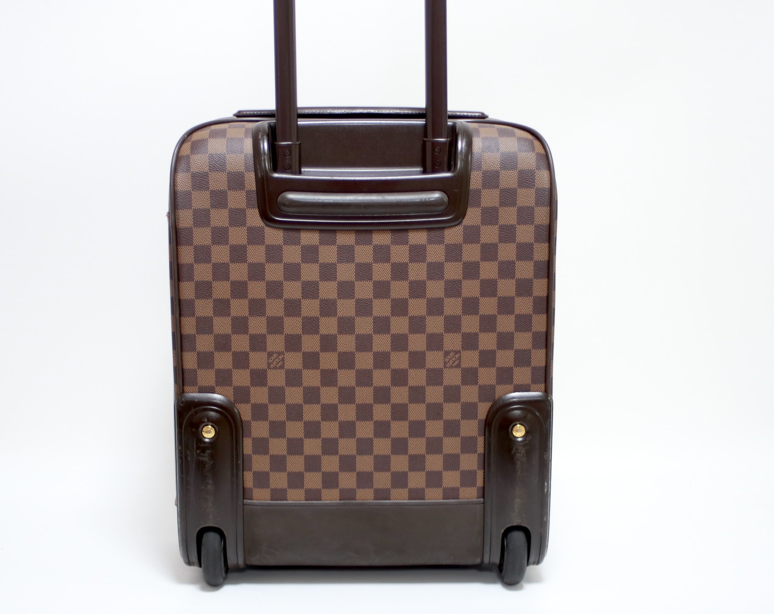 ルイ・ヴィトン ペガス 45 ダミエ エベヌ ローリング ラゲッジ 中古