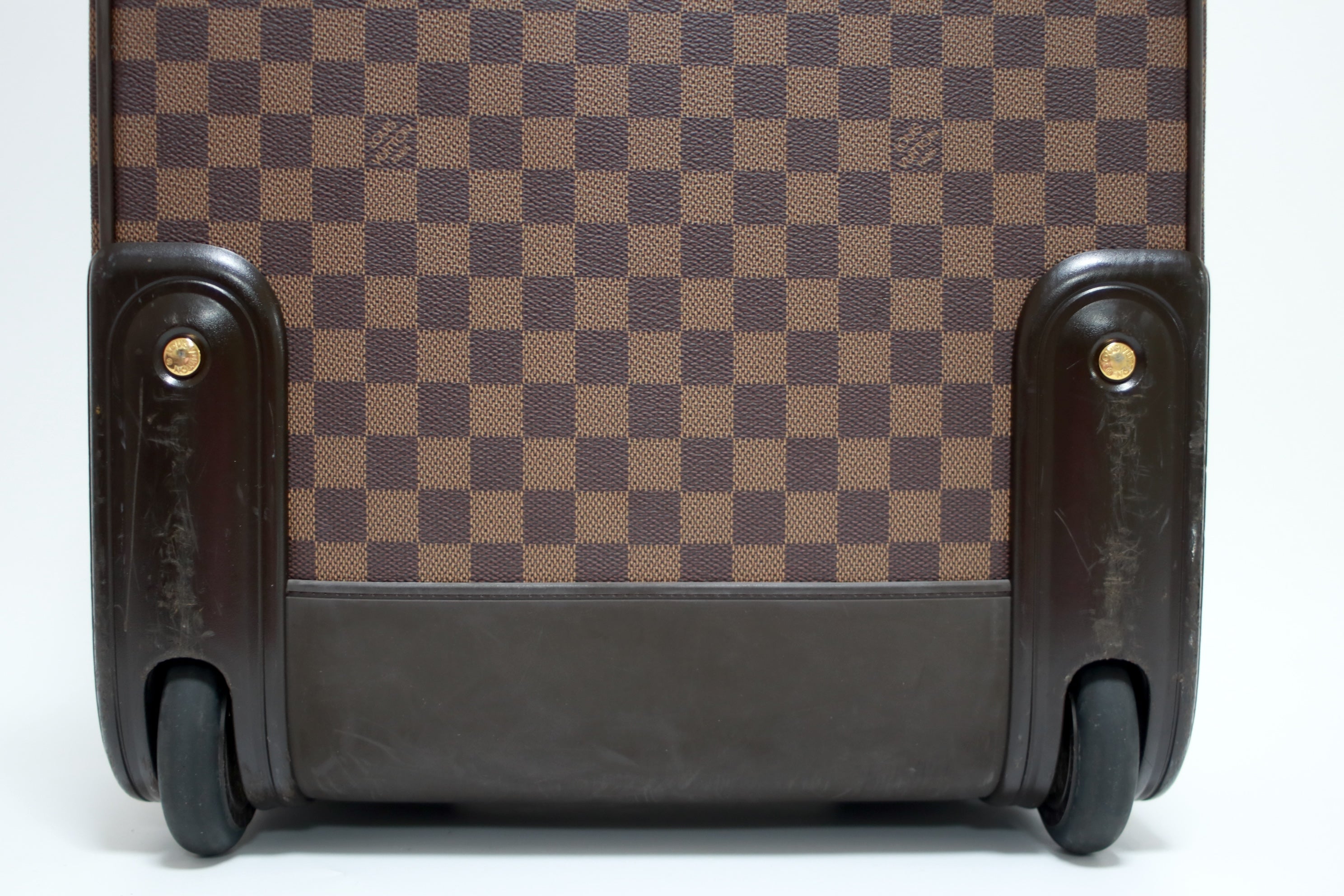 ルイ・ヴィトン ペガス 45 ダミエ エベヌ ローリング ラゲッジ 中古