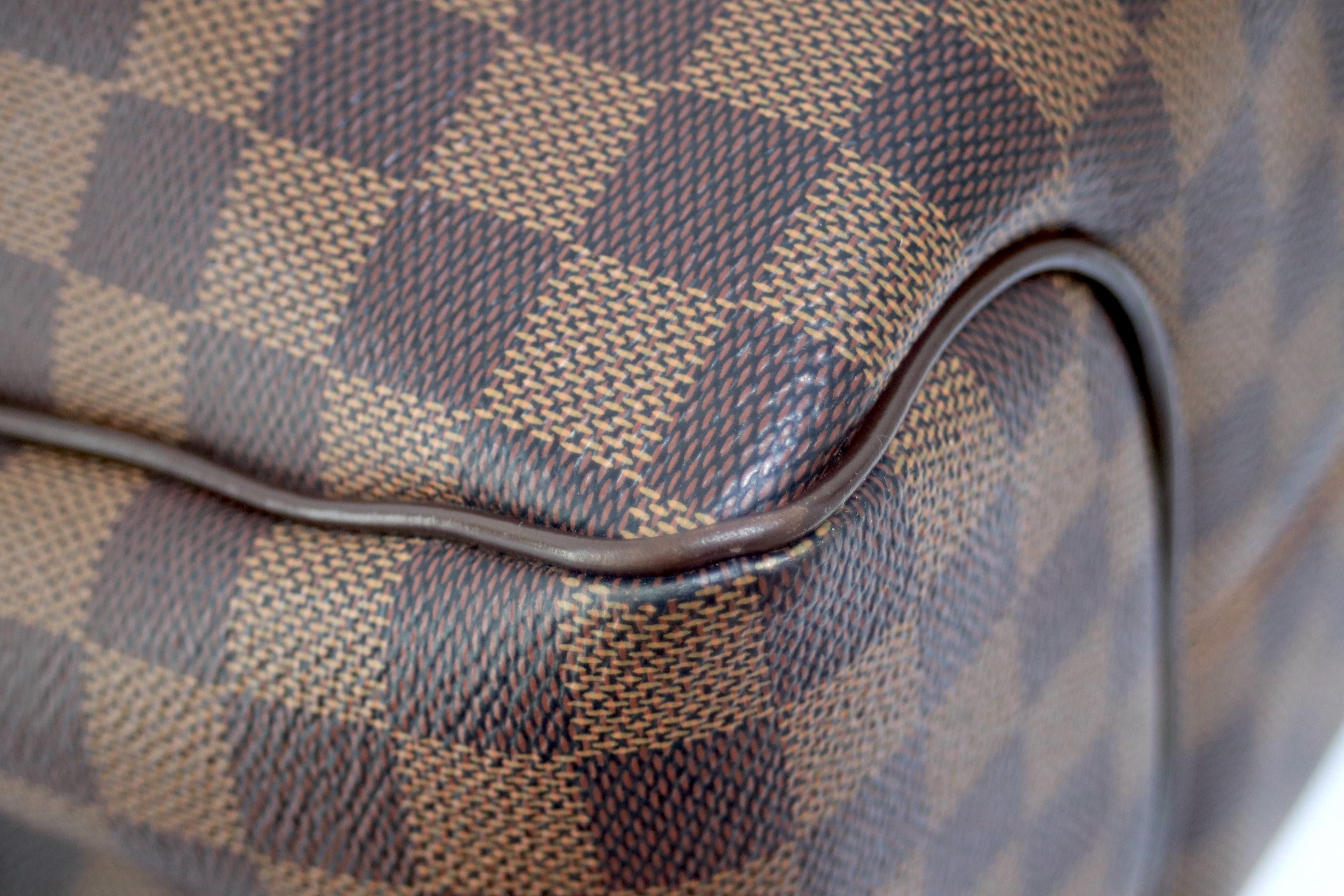 Louis Vuitton Regia Damier Ebene Shoulder Bag Used (7204)