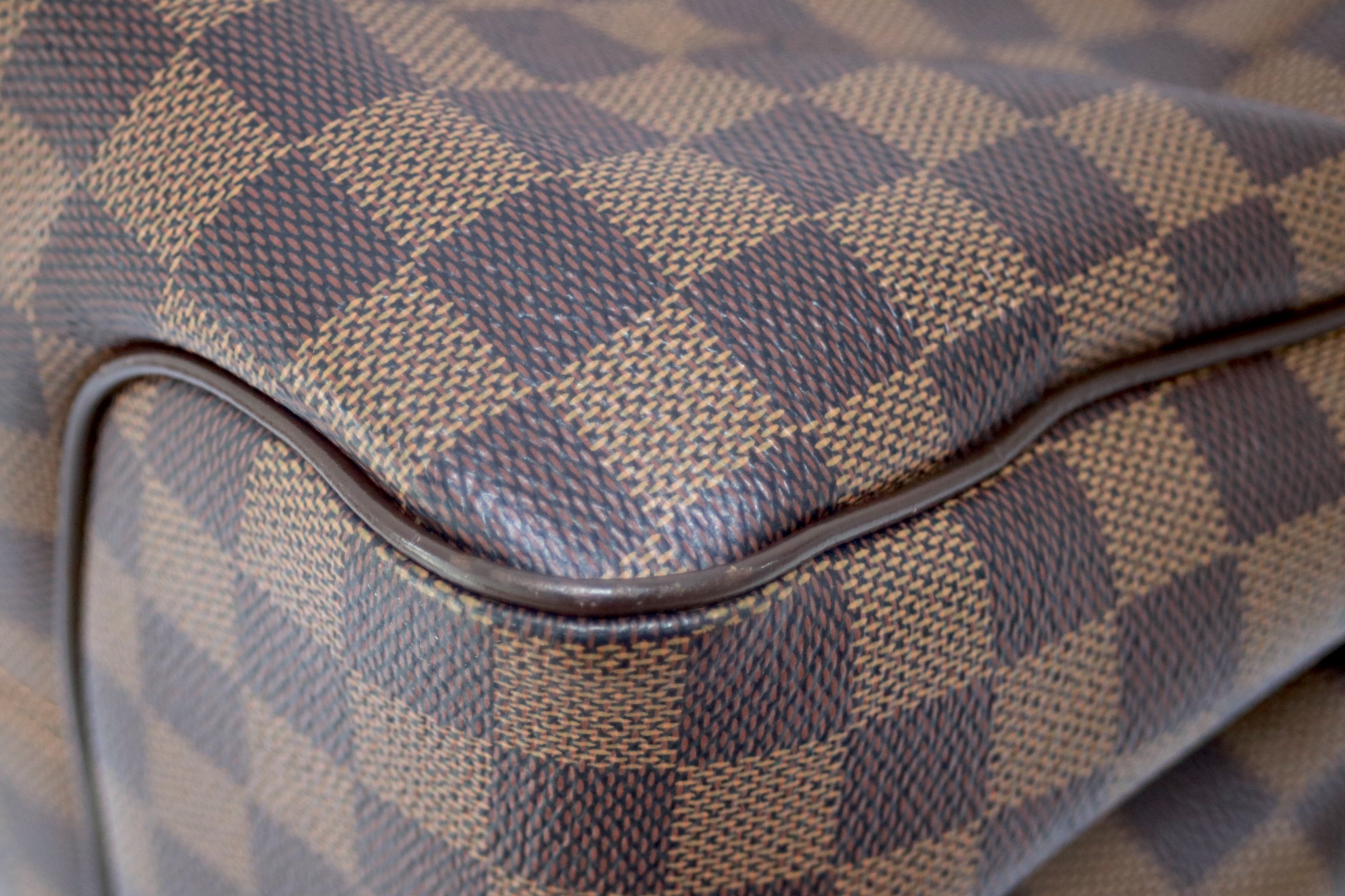 Louis Vuitton Regia Damier Ebene Shoulder Bag Used (7204)