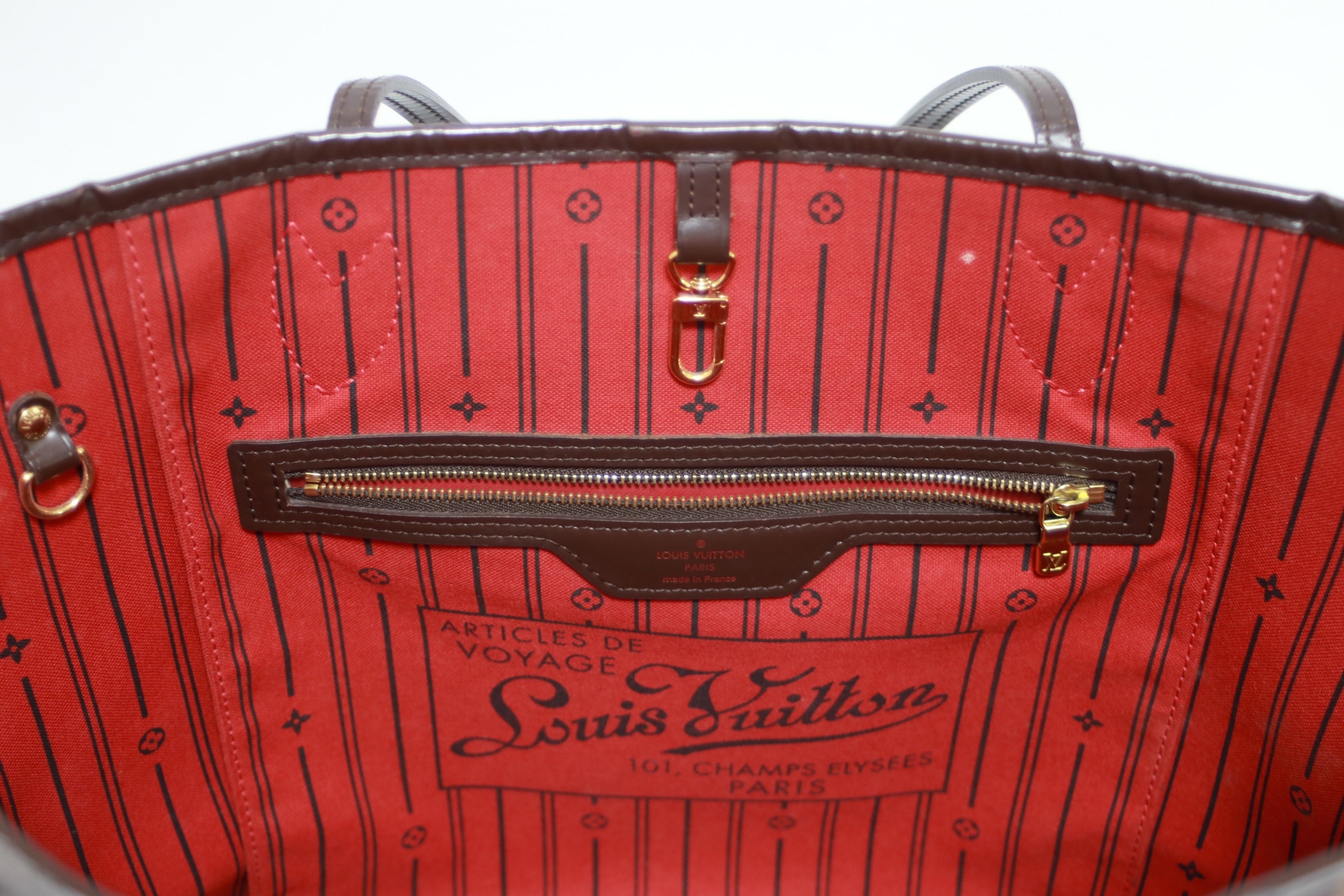 Louis Vuitton Neverfull MM Damier Ebene Used