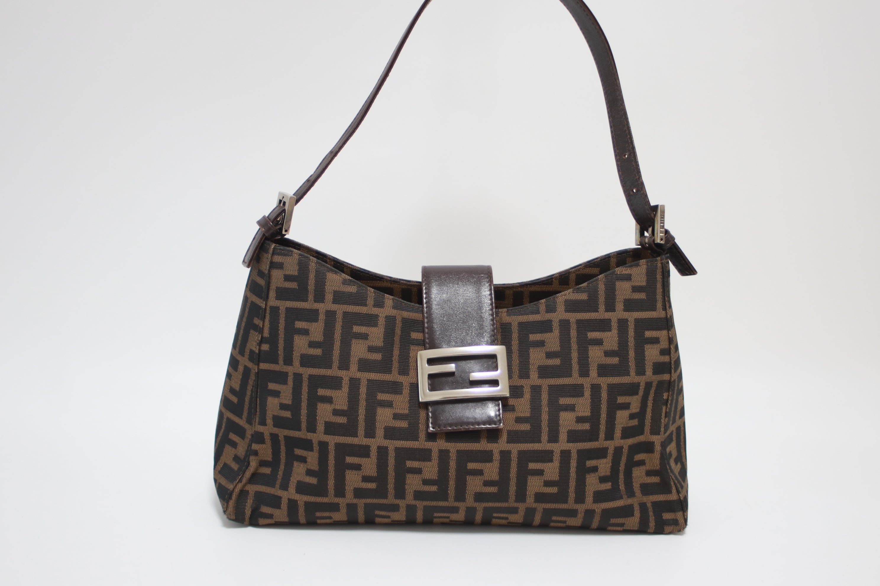 Fendi Zucca Shoulder Bag Used