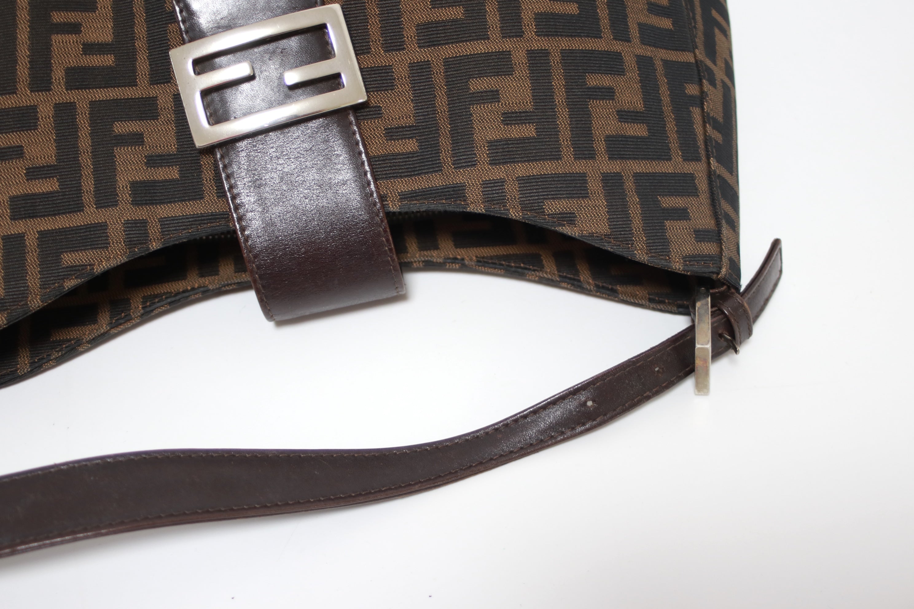Fendi Zucca Shoulder Bag Used
