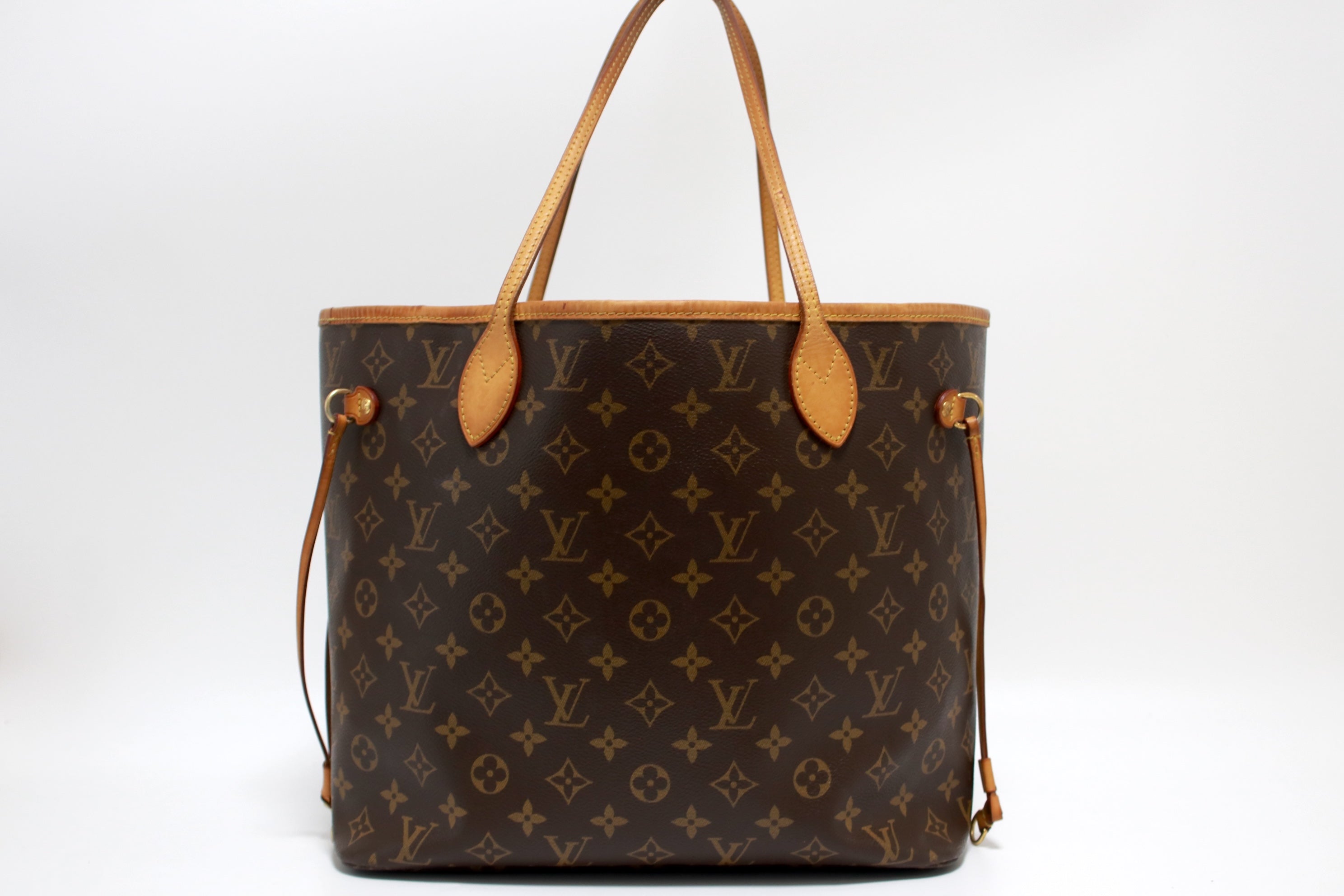 Louis Vuitton Limited Edition Neverfull MM V Turquoise Shoulder Bag Used