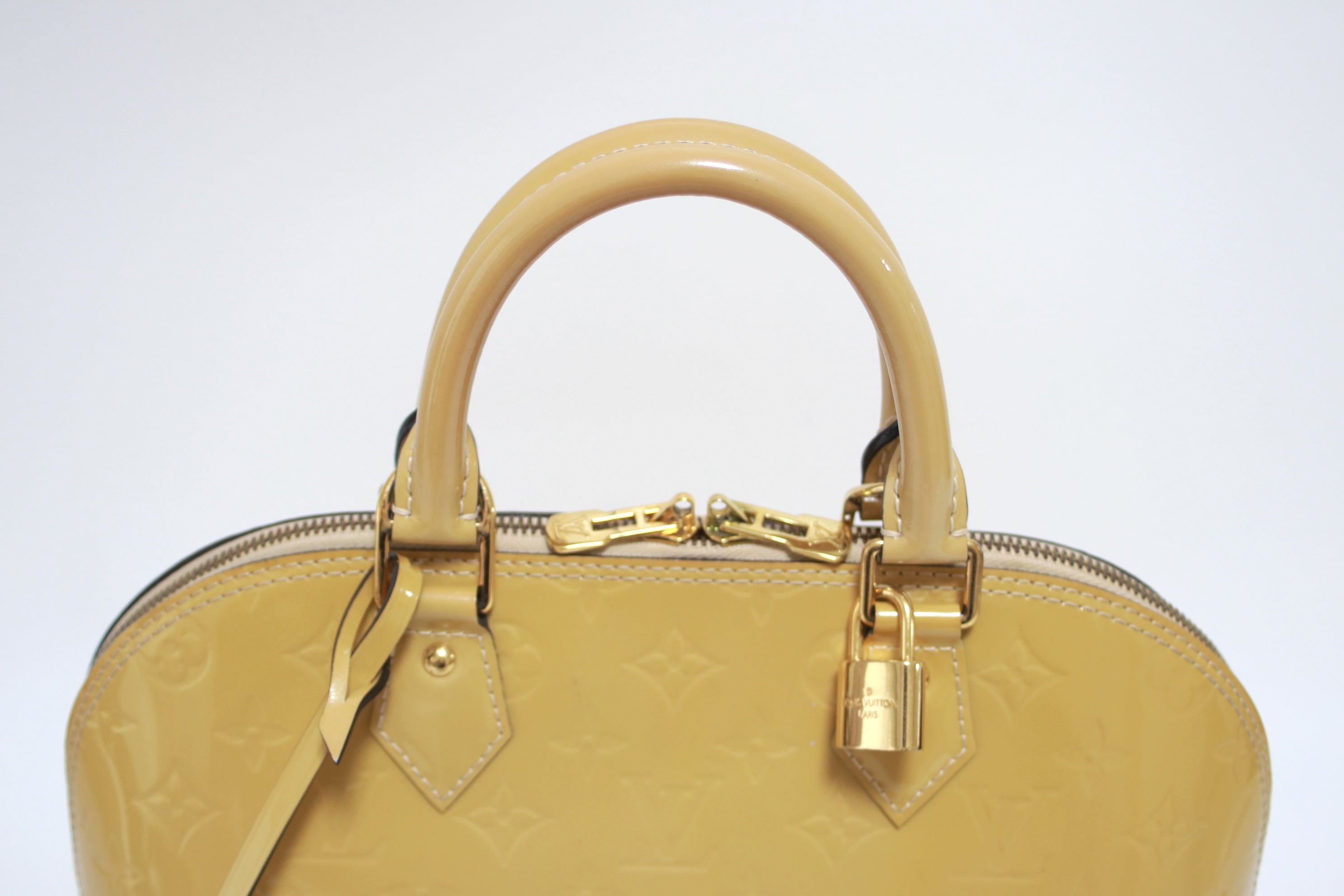 Louis Vuitton Alma PM Vernis Patent Handbag