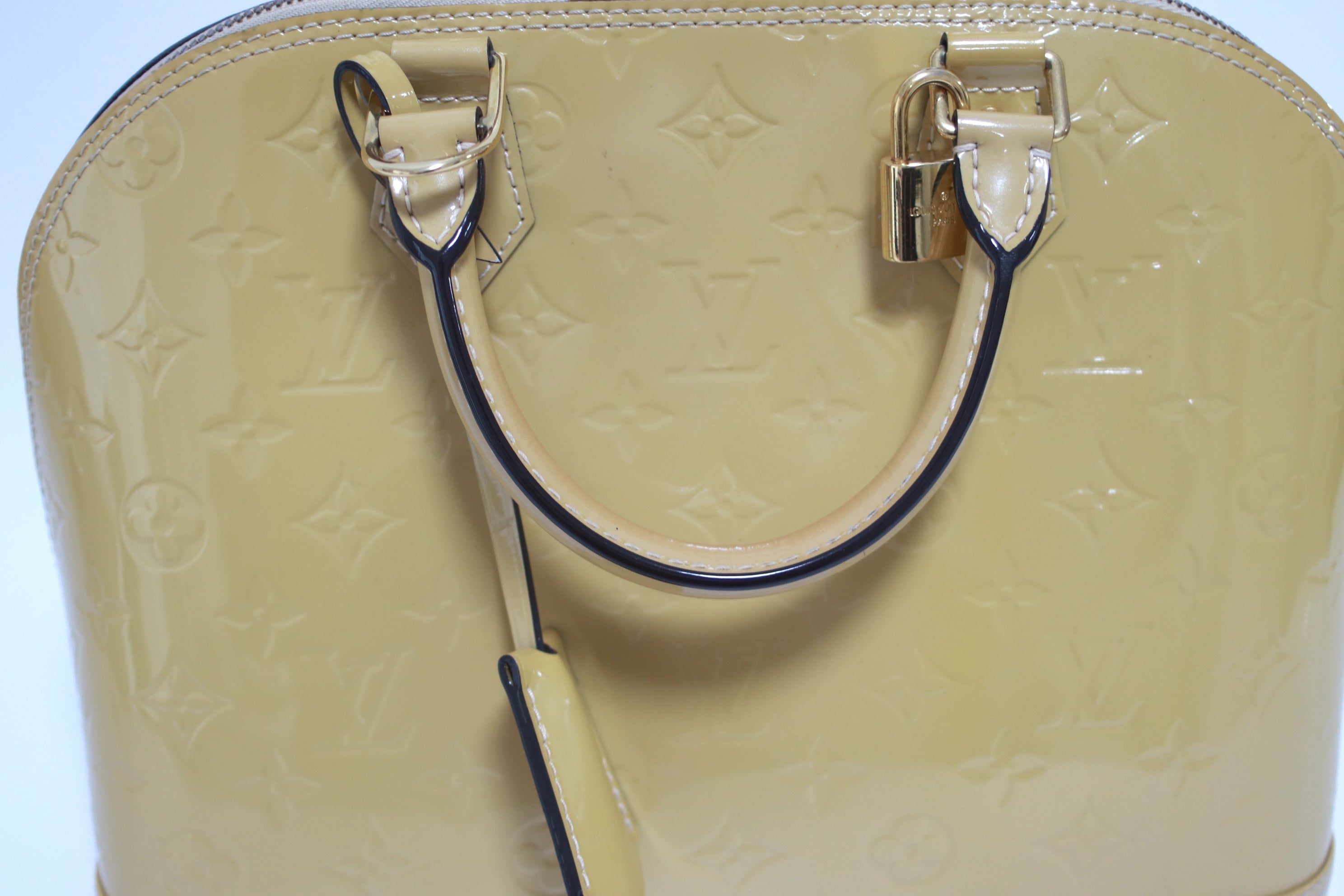 Louis Vuitton Alma PM Vernis Patent Handbag