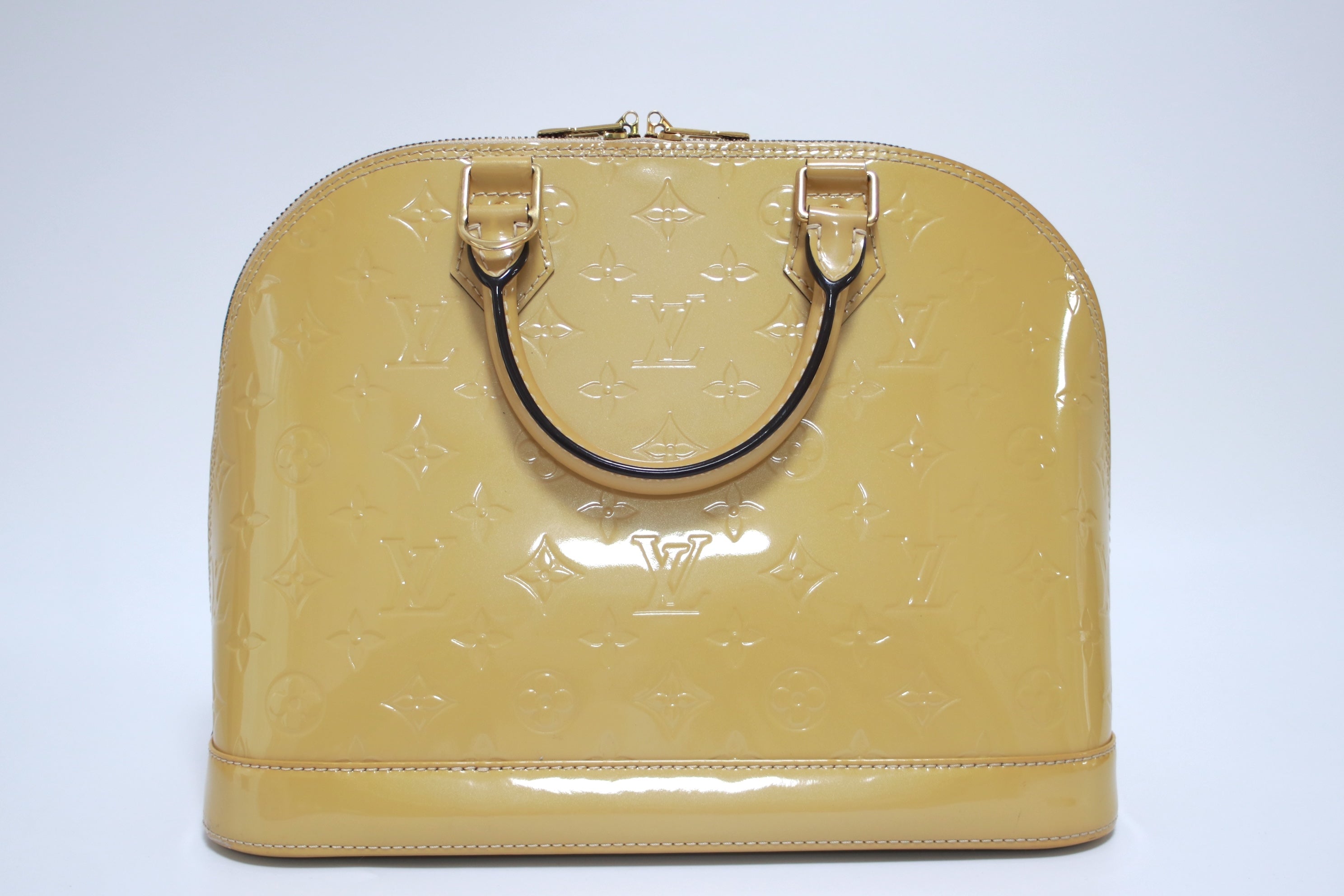 Louis Vuitton Alma PM Vernis Patent Handbag